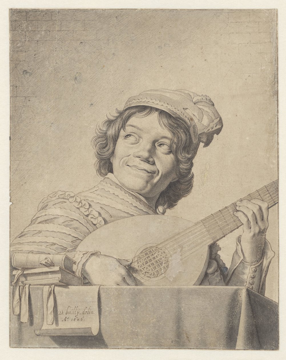 Le joueur de luth - David Bailly
