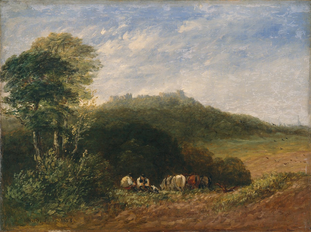 Château de Dudley; 1853 - David Cox