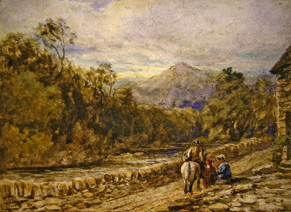 Aller au marché - David Cox
