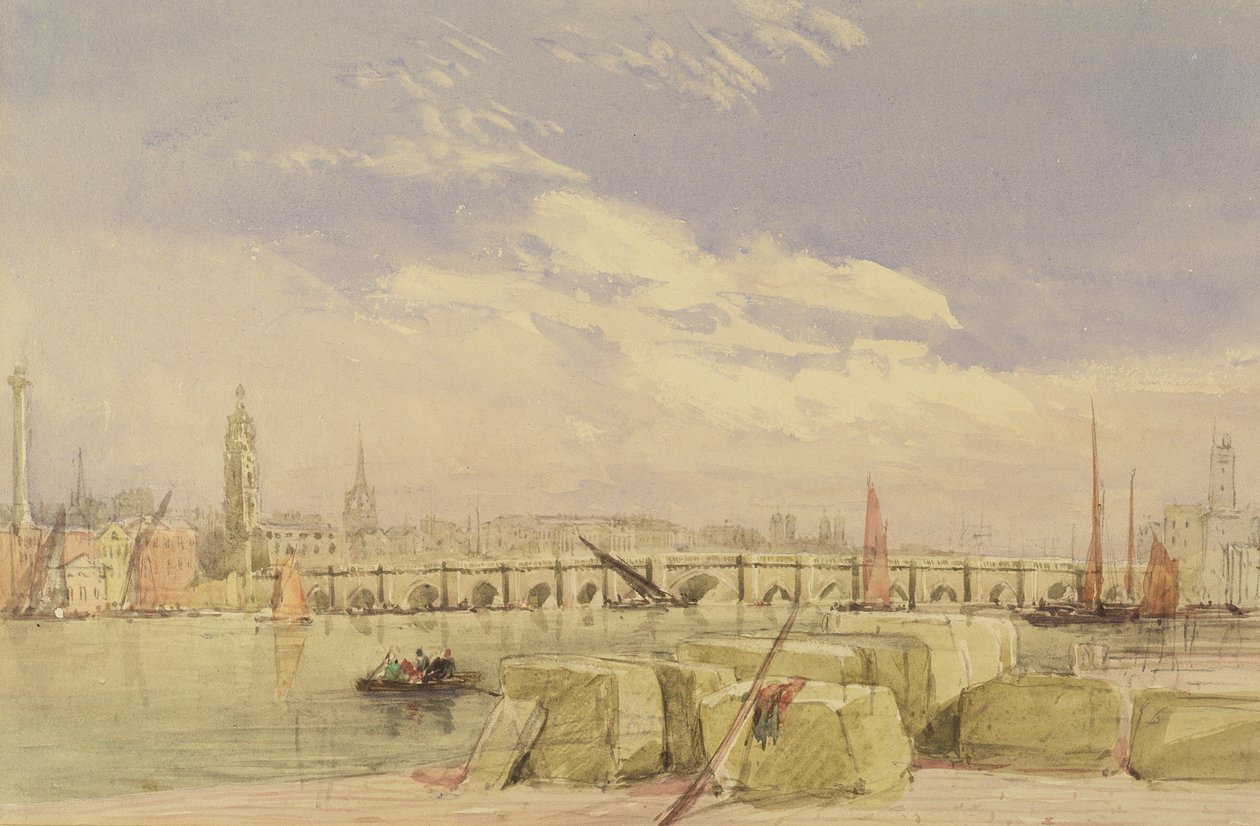 Pont de Londres, c.1828-30 - David Cox
