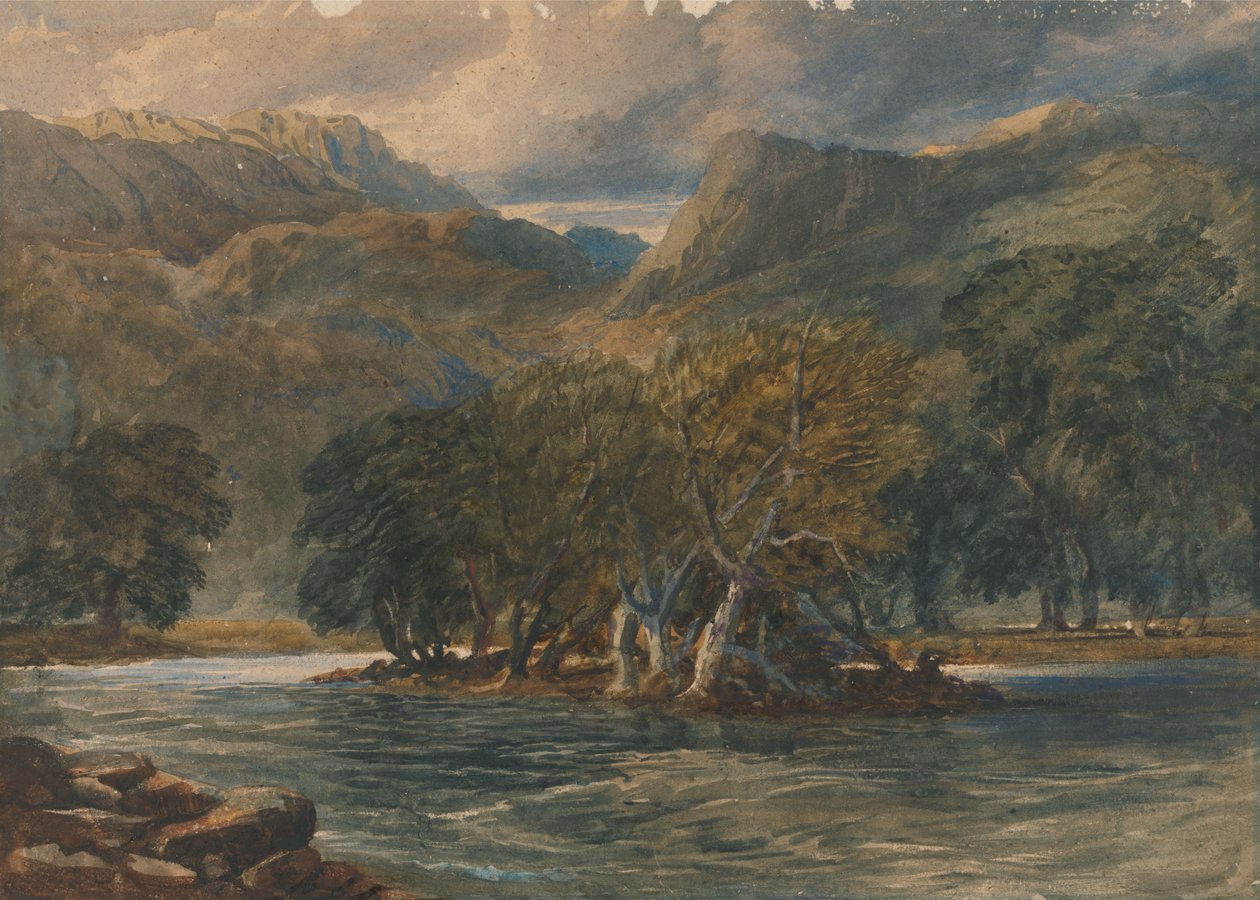 Sur la rivière Conway, dans le nord du Pays de Galles - David Cox