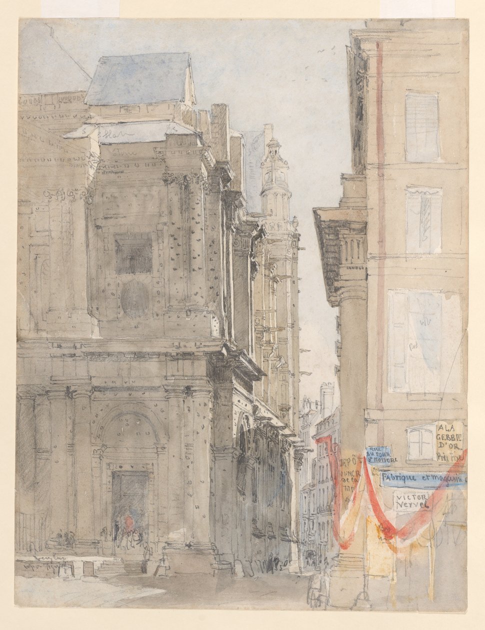 St. Eustache, Paris - David Cox