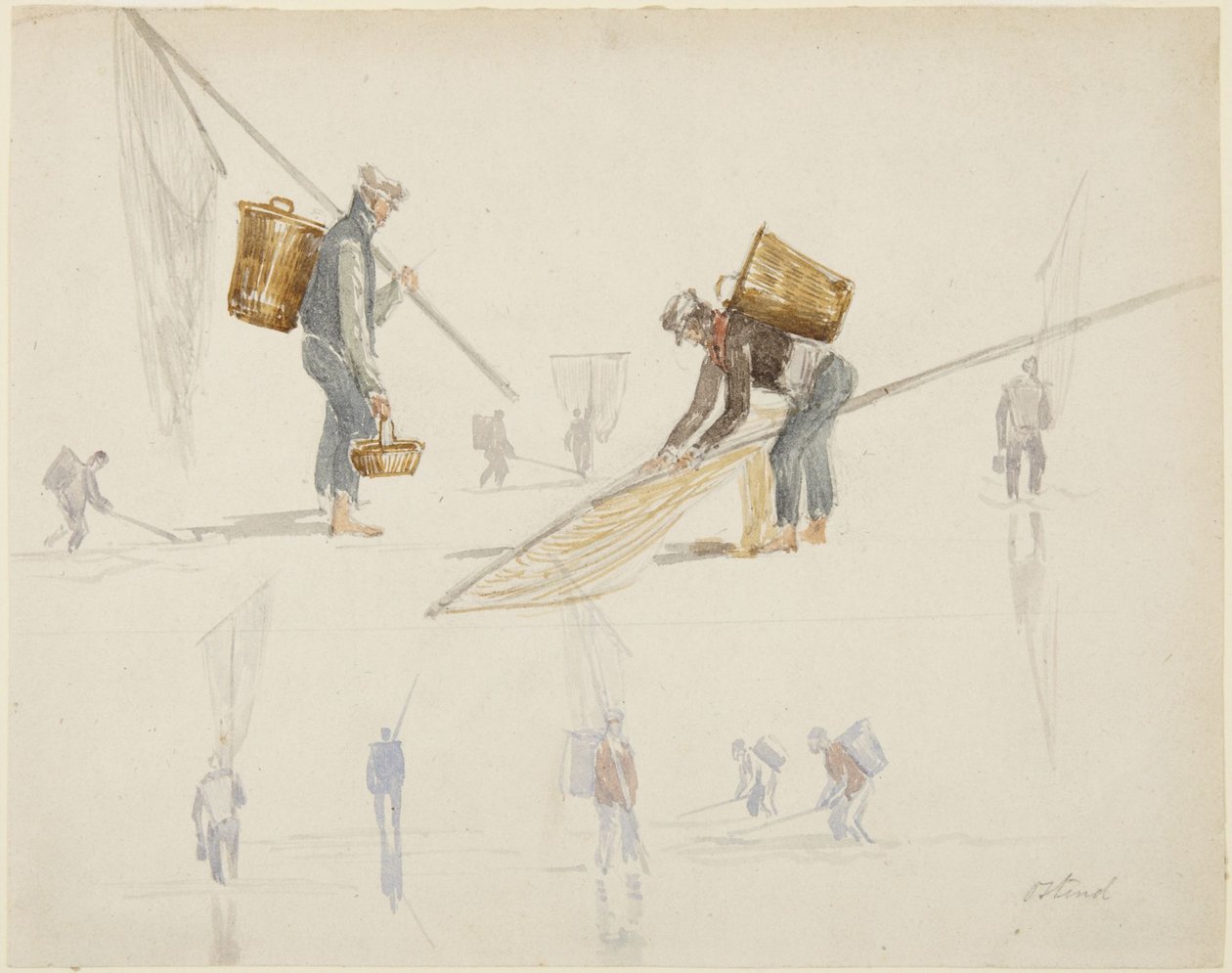 Études sur les pêcheurs - David Cox
