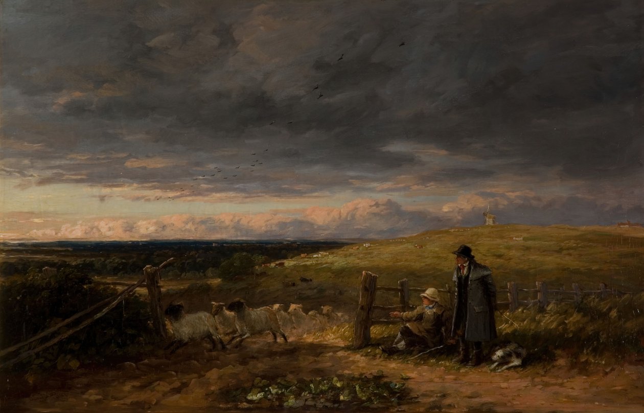 Changement de Pâturage - David Cox the elder
