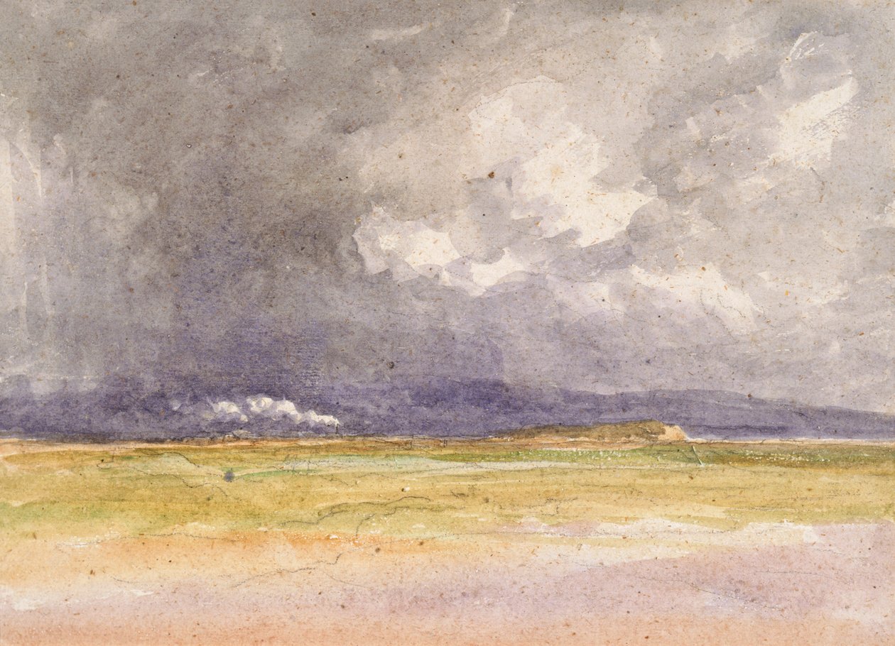Le train sur la côte - David Cox the elder