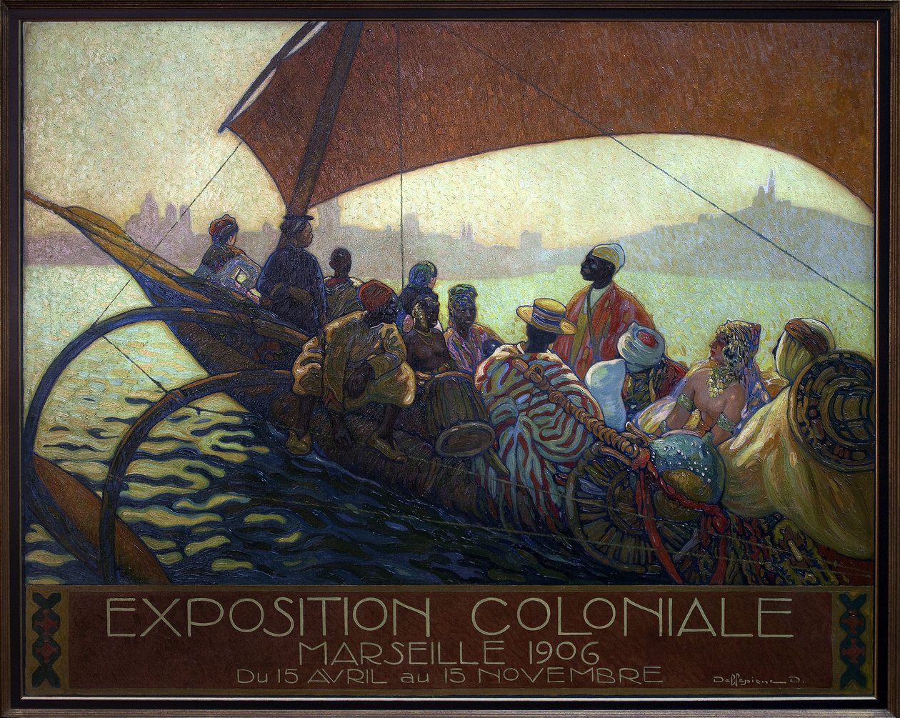 Exposition coloniale de Marseille en 1906 - David Dellepiane