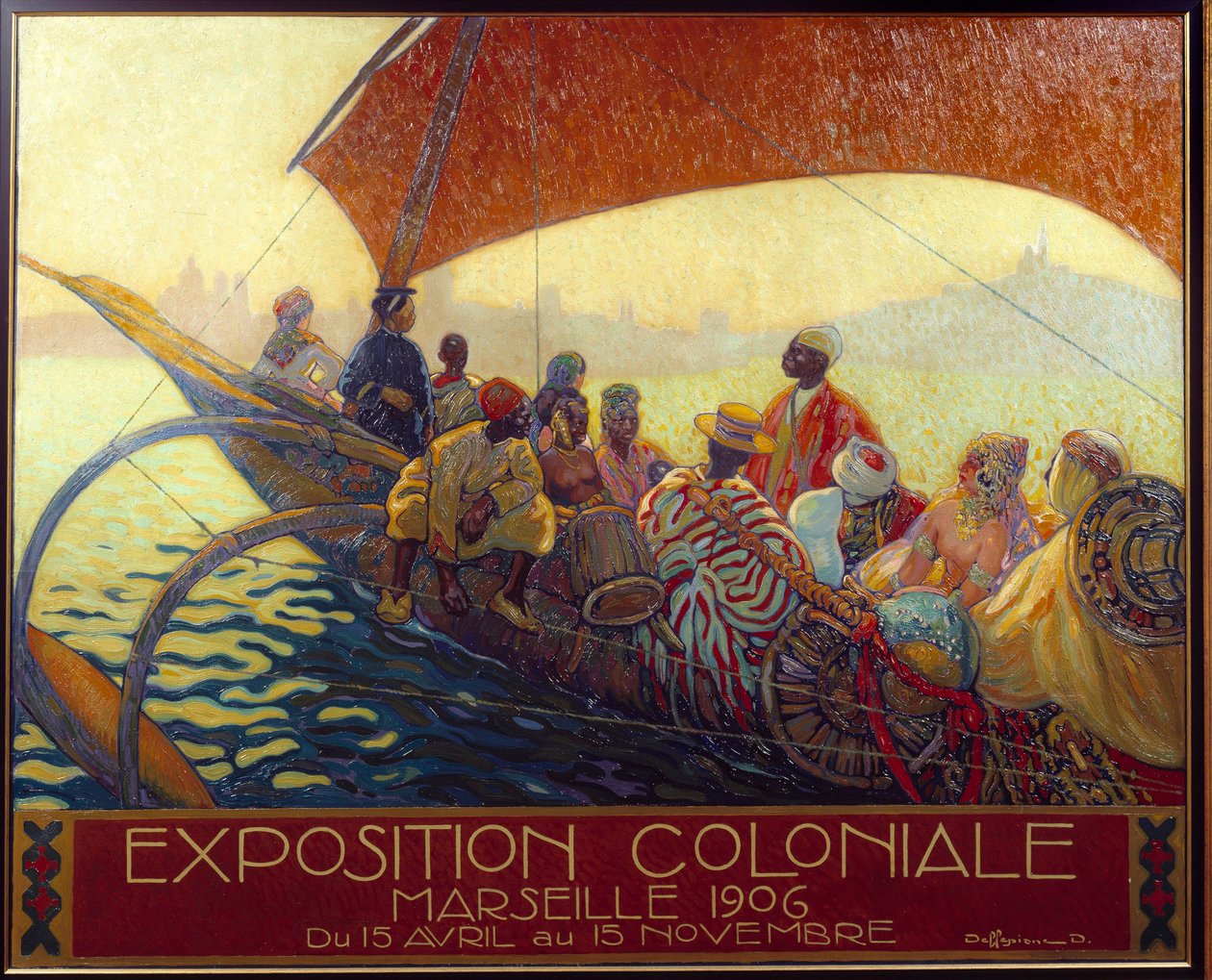 Colonialisme : affiche pour l