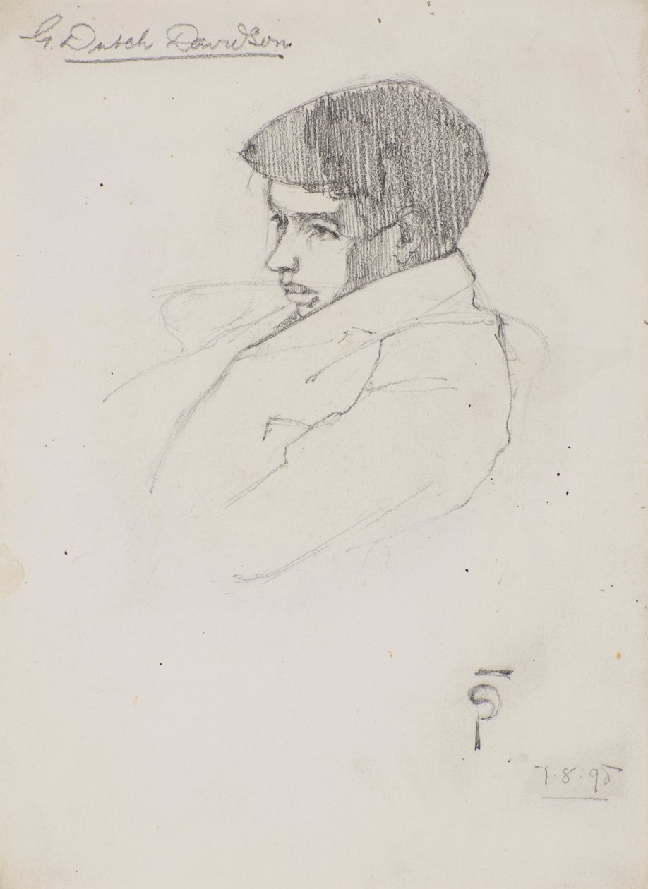 Portrait de George Dutch Davidson - David Foggie