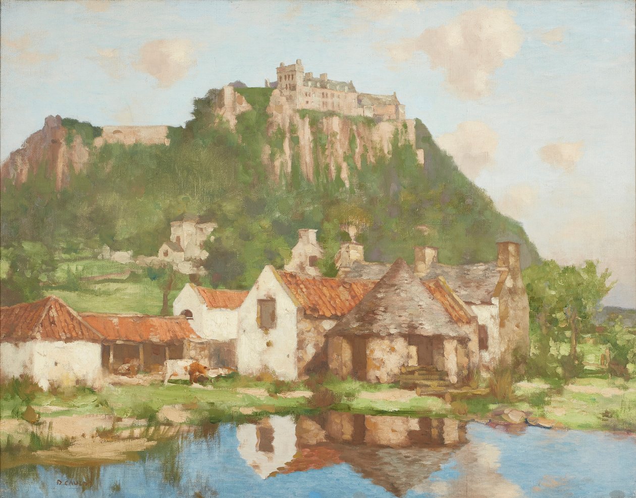Sous les remparts du château de Stirling - David Gauld