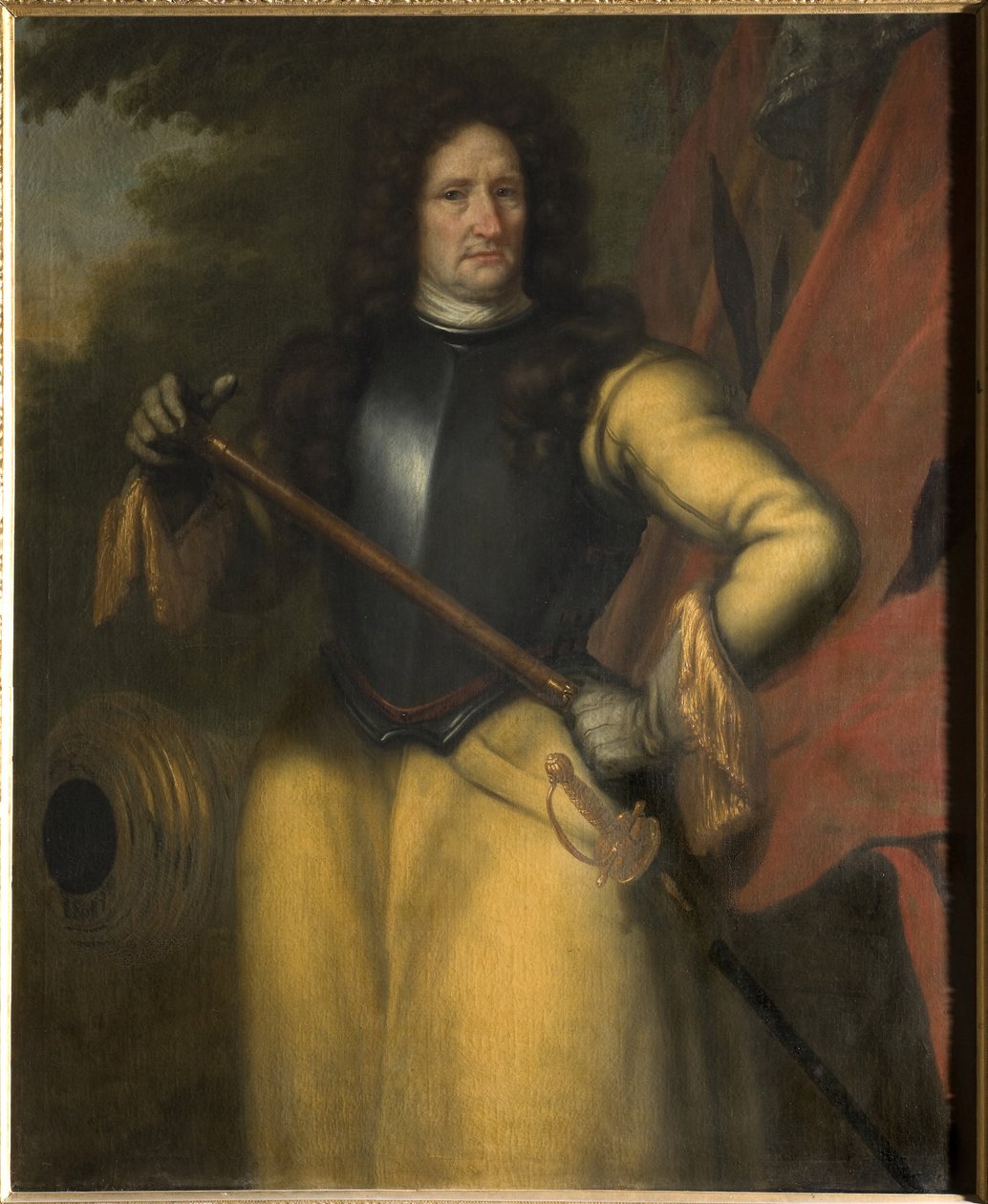 Erik Dahlbergh (1625-1703), Graf, Feldmarschall, Generalgouverneur, königlicher Rat - David Klöcker Ehrenstrahl