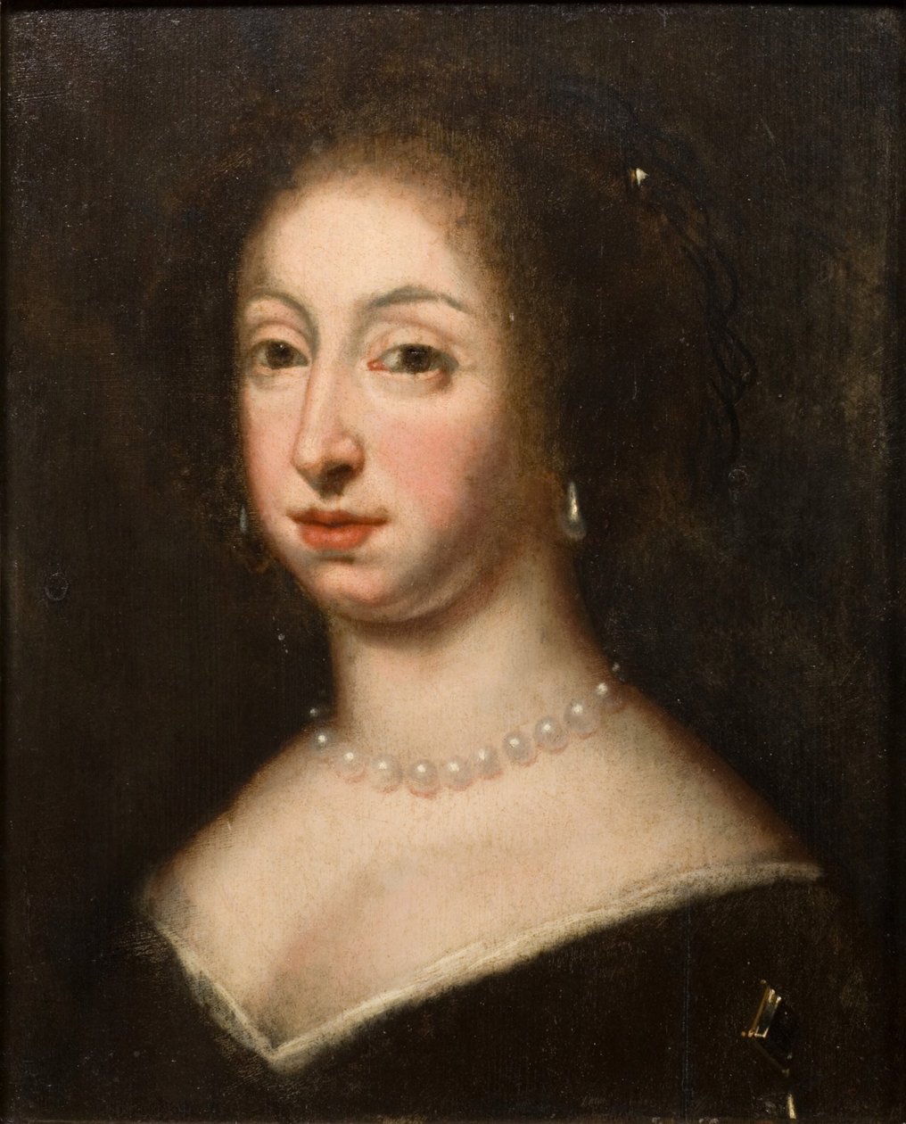 Hedvig Eleonora (1636-1715), princesse de Holstein-Gottorp, reine de Suède, épouse de Charles X Gustave de Suède - David Klöcker Ehrenstrahl