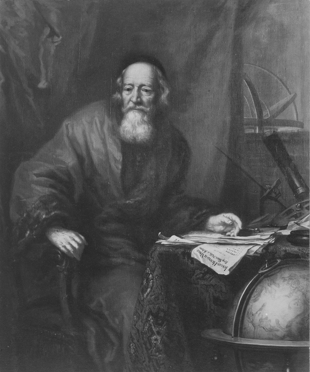 Johann Heinrich Voigt (1613-1691), astronome et mathématicien, 1687 - David Klöcker Ehrenstrahl
