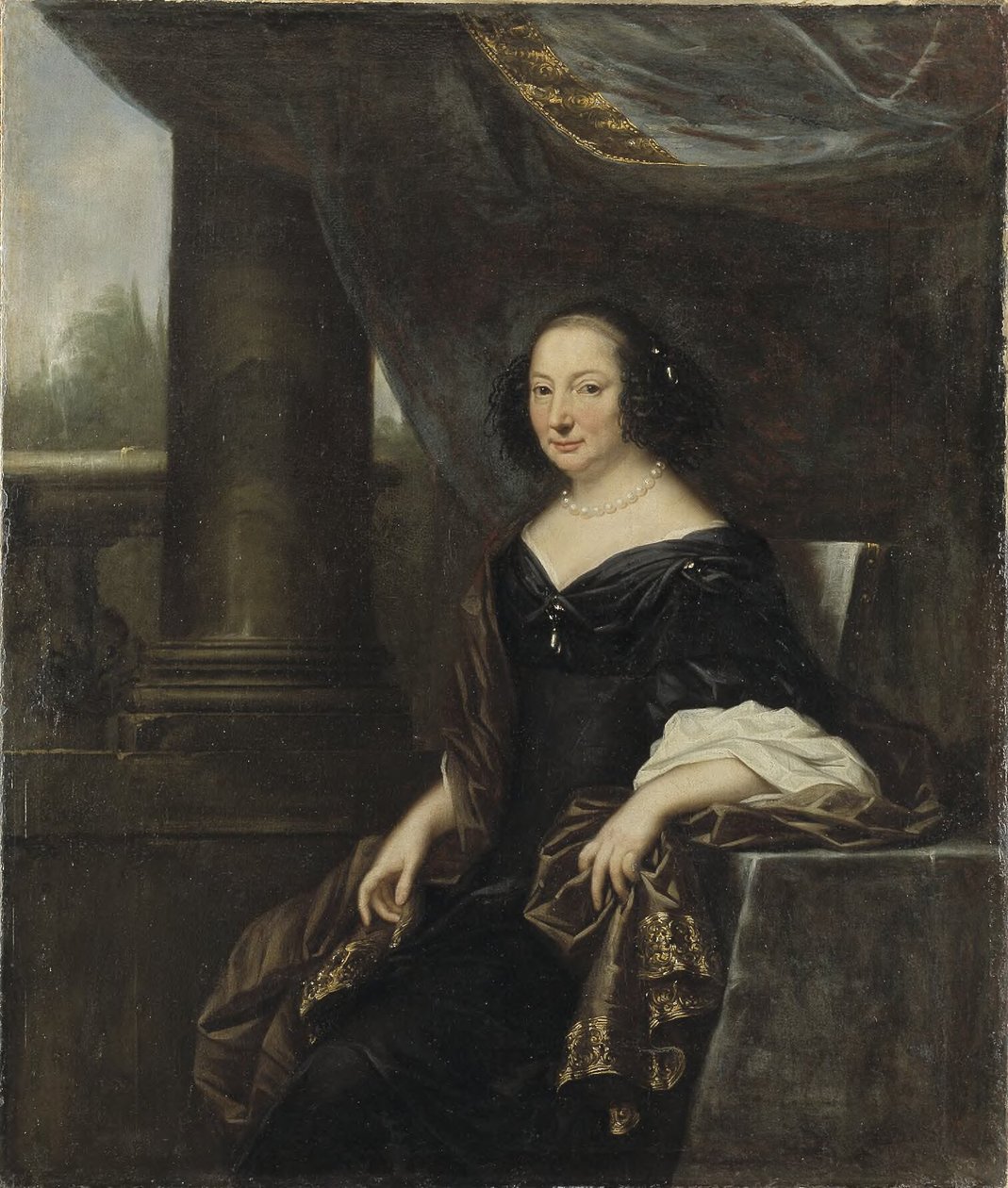 La comtesse Beata de la Gardie - David Klöcker Ehrenstrahl