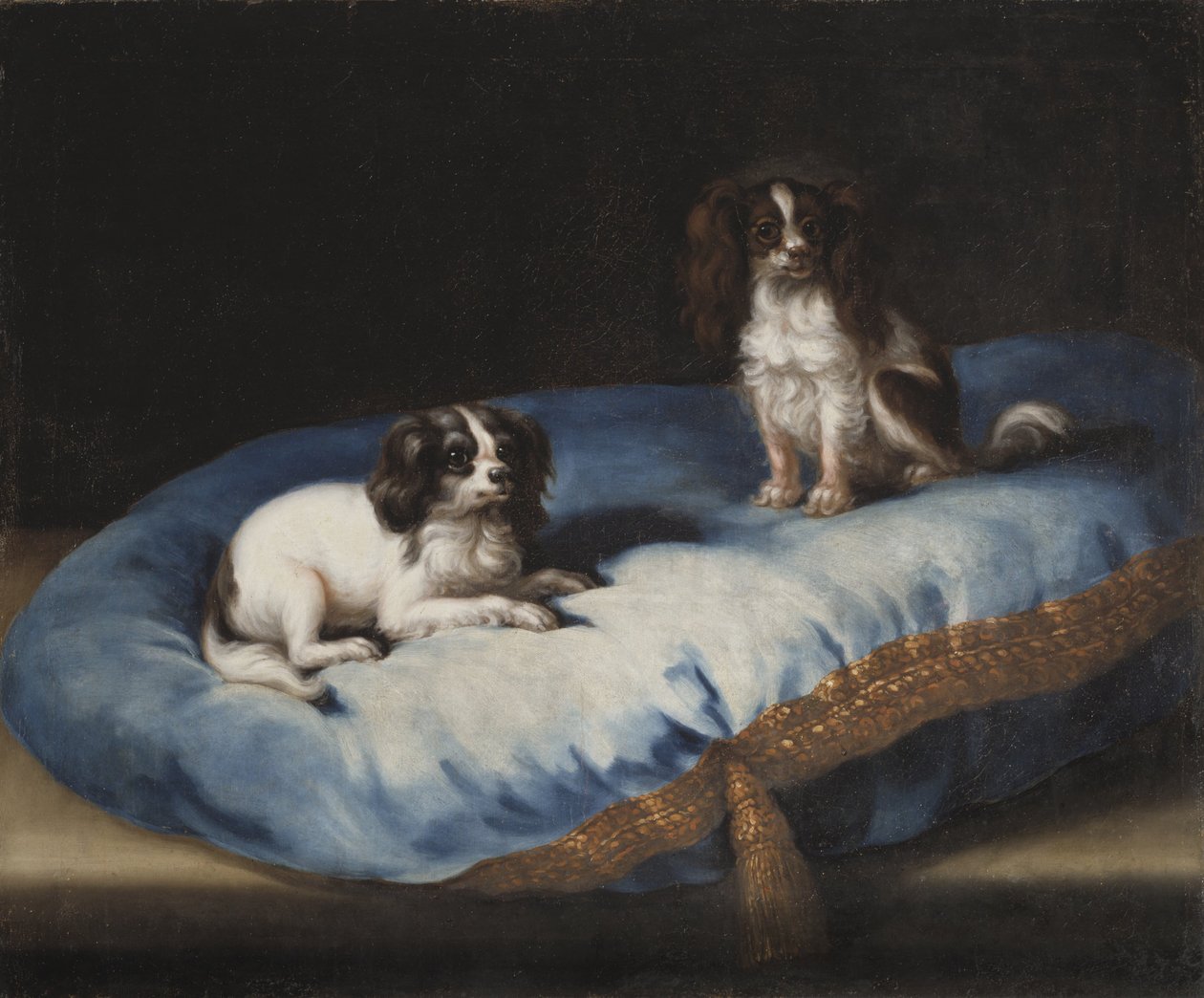 Deux petits chiens - David Klöcker Ehrenstrahl