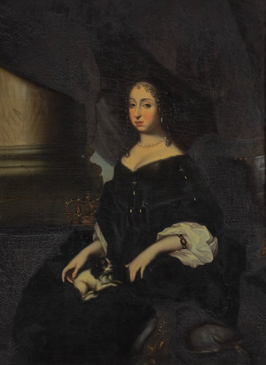 Portrait de Hedvig Eleonora de Holstein-Gottorp (1636-1715) - David Klöcker Ehrenstrahl