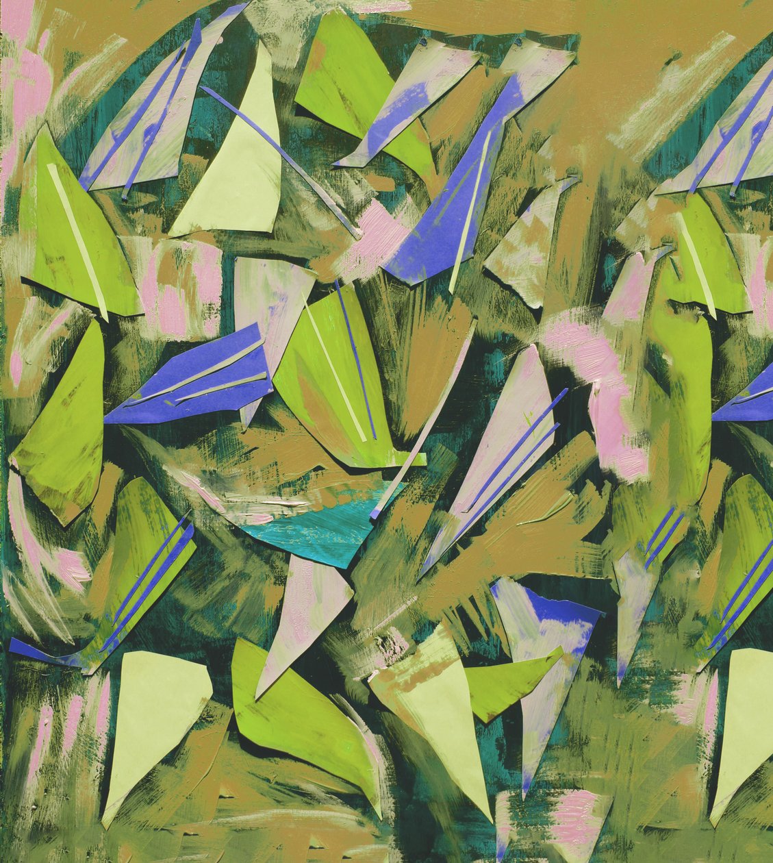 Échantillon de sol en vert, 2017 - David McConochie