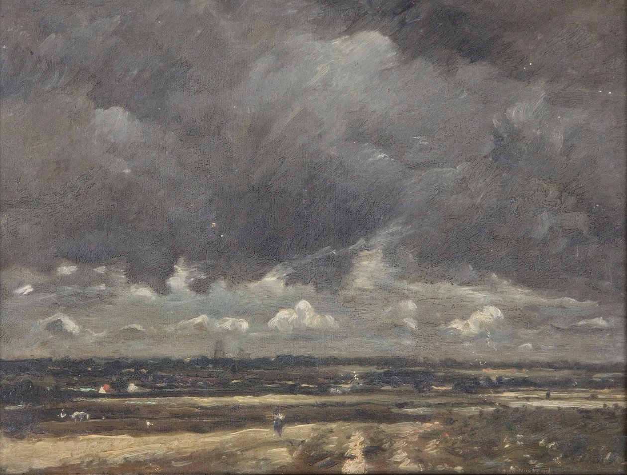 Paysage de plaine, 1887-1930 - David Muirhead
