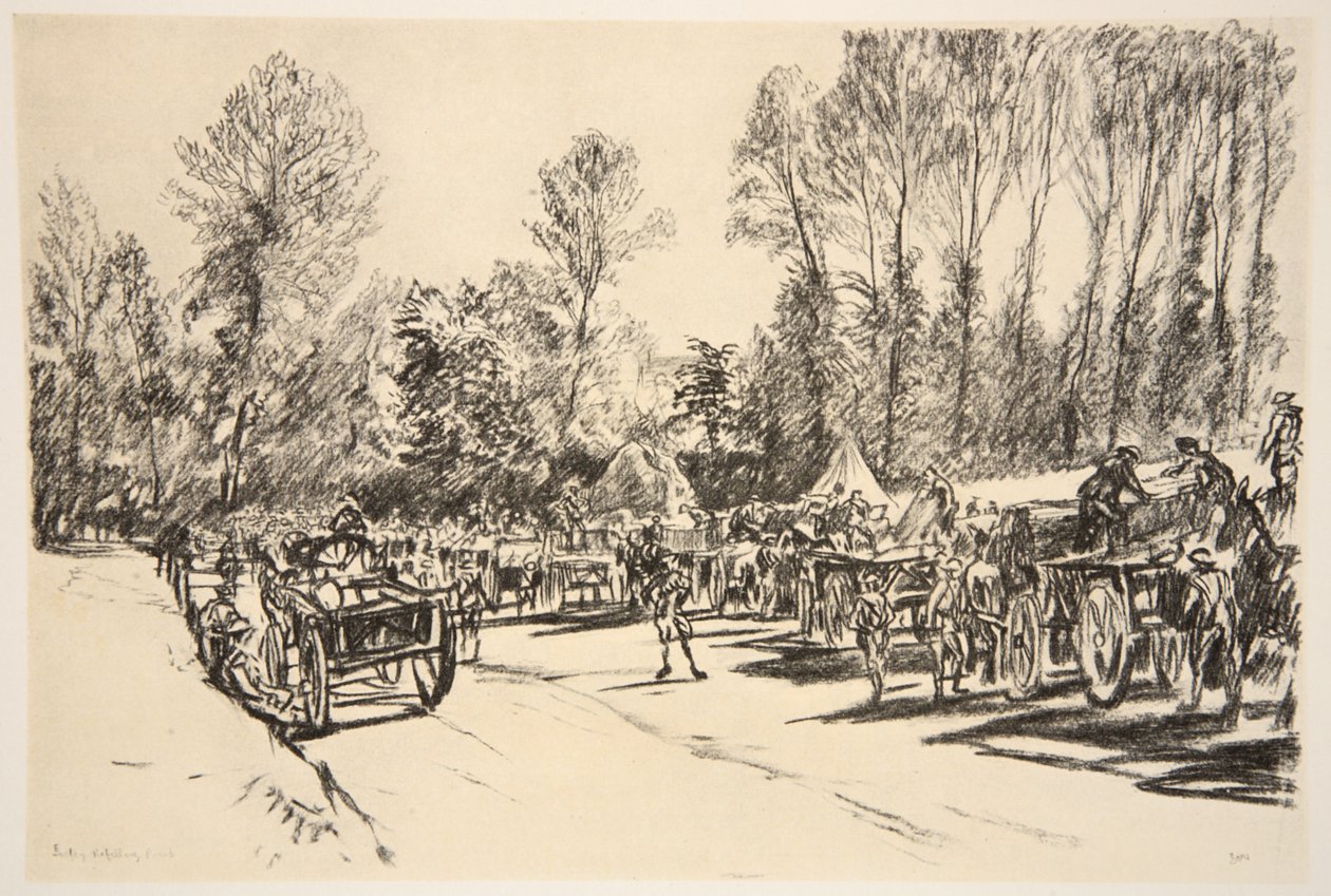 Point de ravitaillement, illustration de 