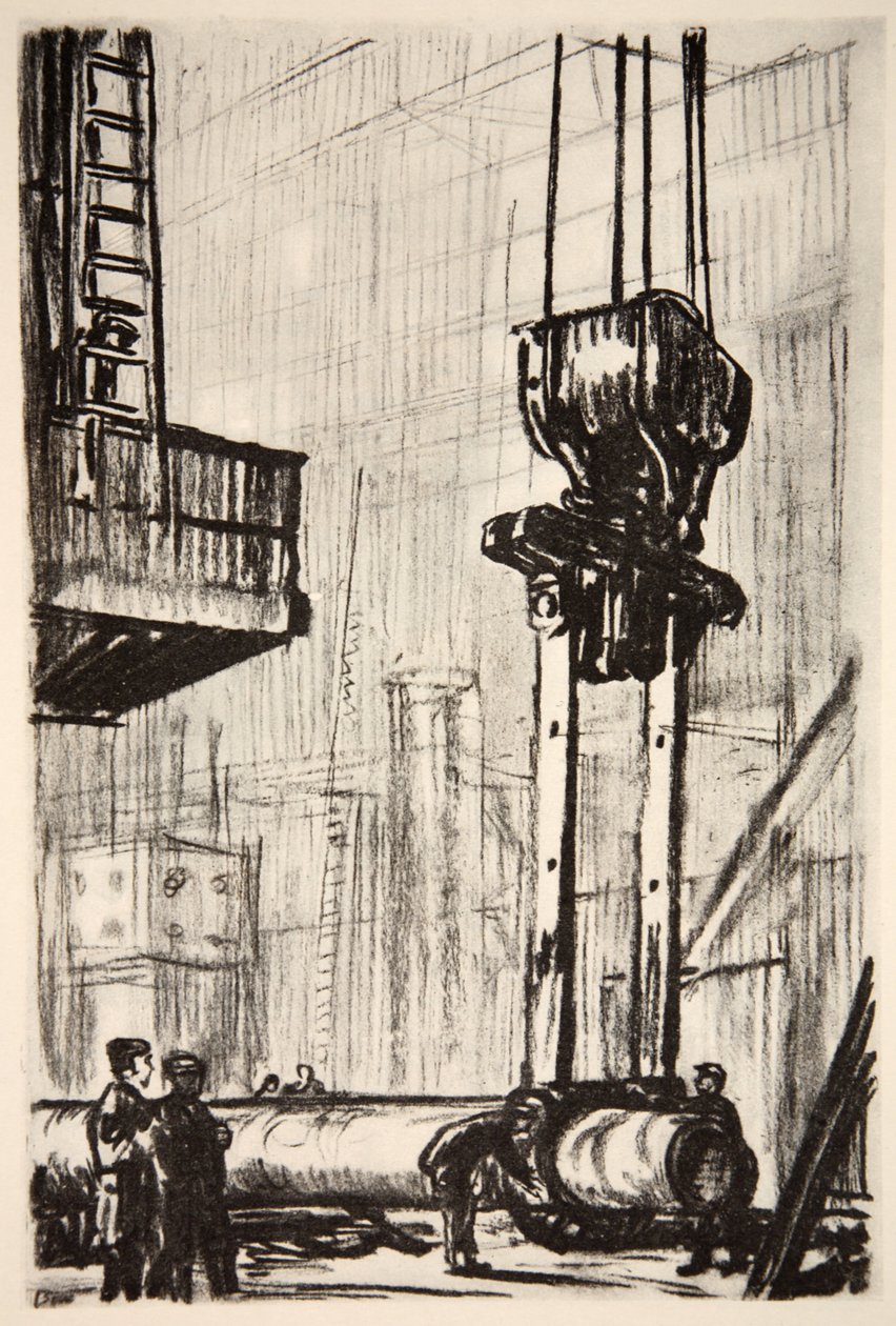 La fosse aux canons : les grandes prises de la grue, illustration de 