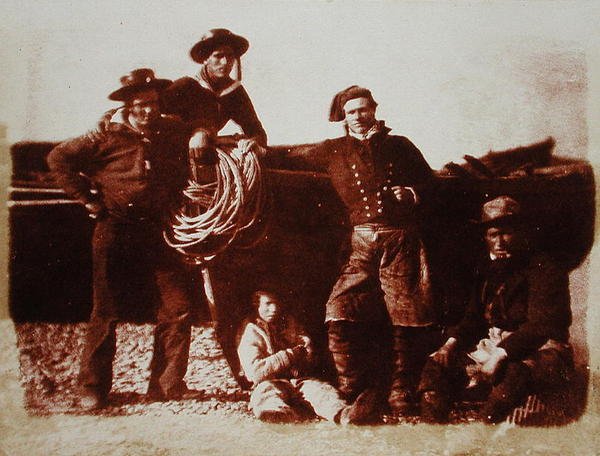 Pêcheurs - David Octavius and Adamson Robert Hill
