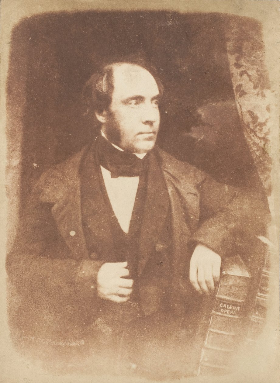 Rév. George Lewis, Dundee, 1843-47. Créateurs : David Octavius Hill, Robert Adamson, Hill & Adamson - Hill and Adamson