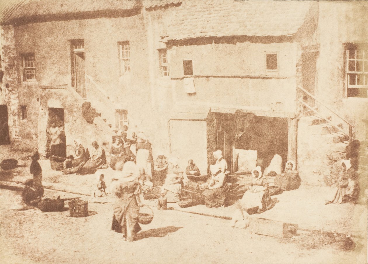 St. Andrews. North Street, Fishergate, 1843-47 - Hill and Adamson