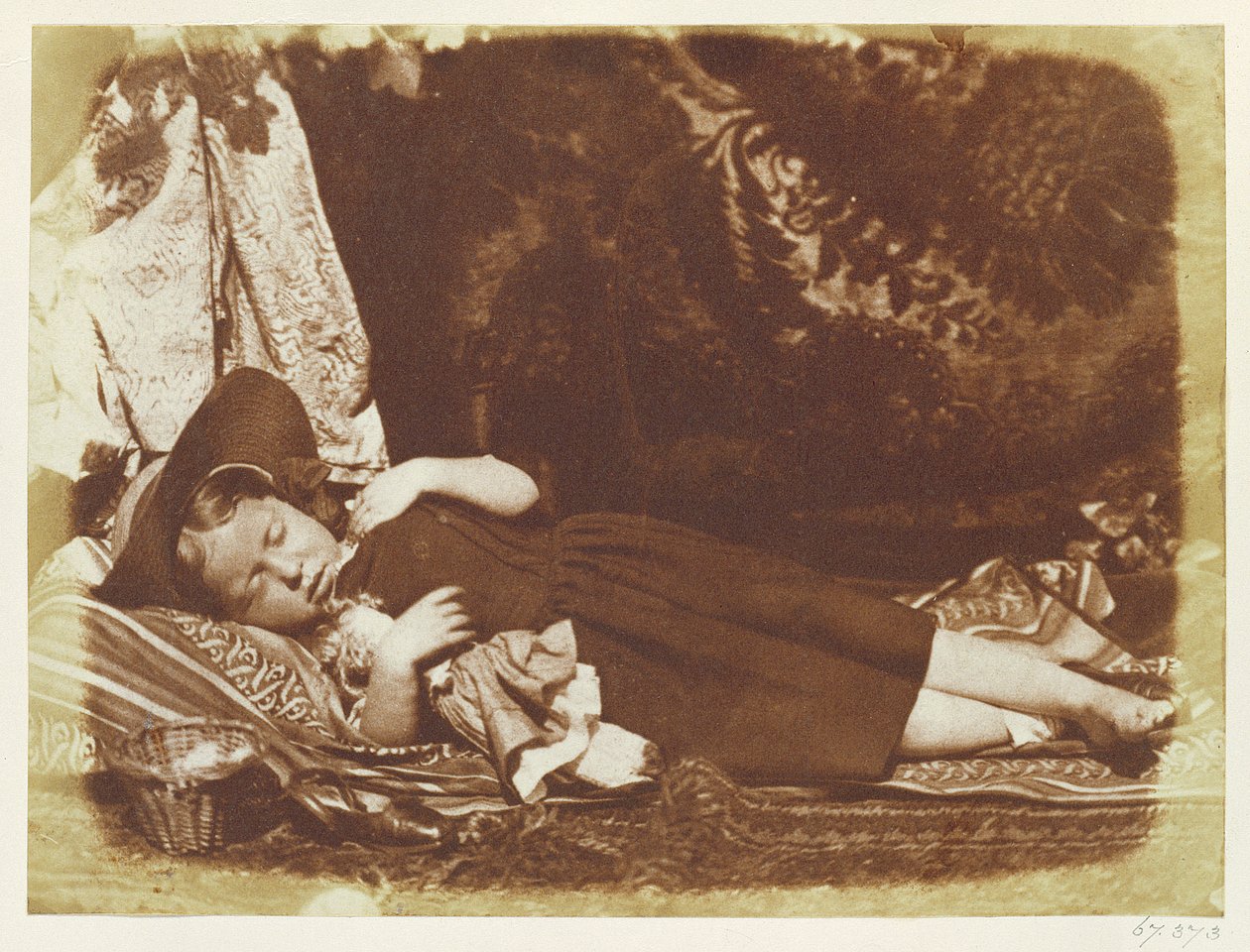 Les compagnons de lit, vers 1843-47 - David Octavius Hill