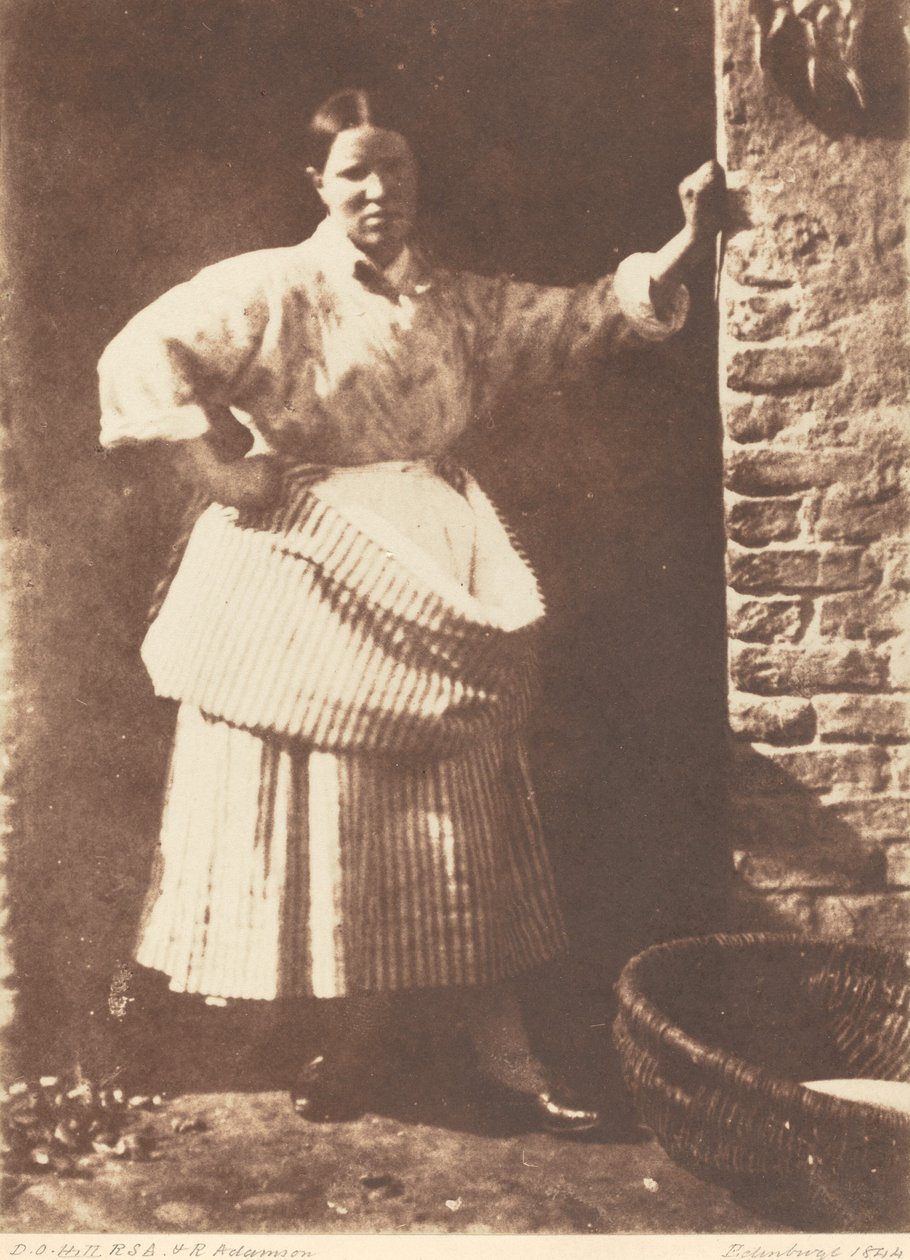 Une pêcheuse de Newhaven - David Octavius Hill and Robert Adamson