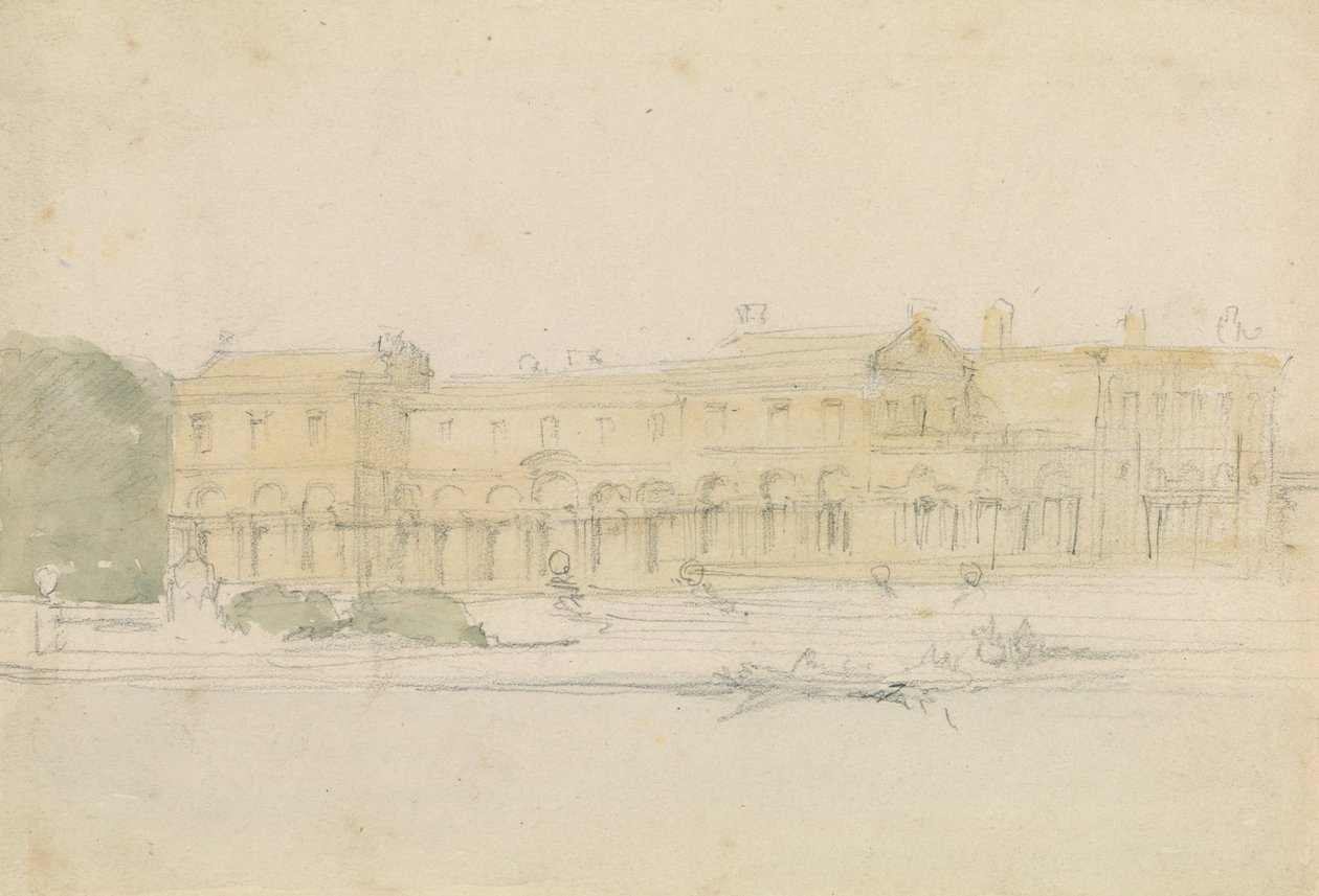 Un palais au bord d