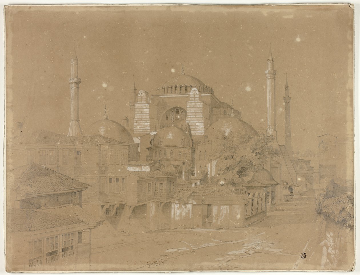 Vue de Constantinople - David Roberts