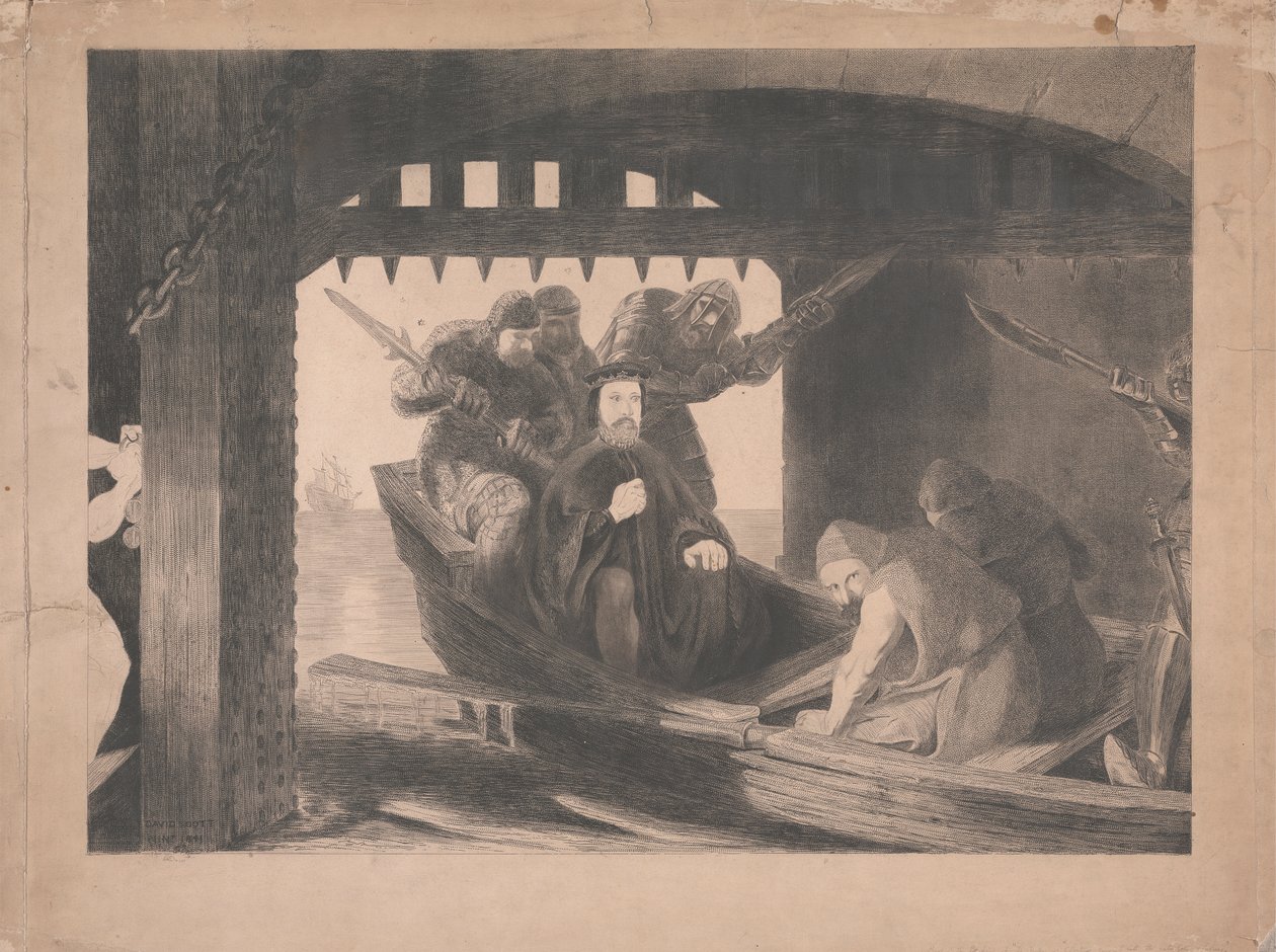 Le duc de Gloucester emmené à la porte de l