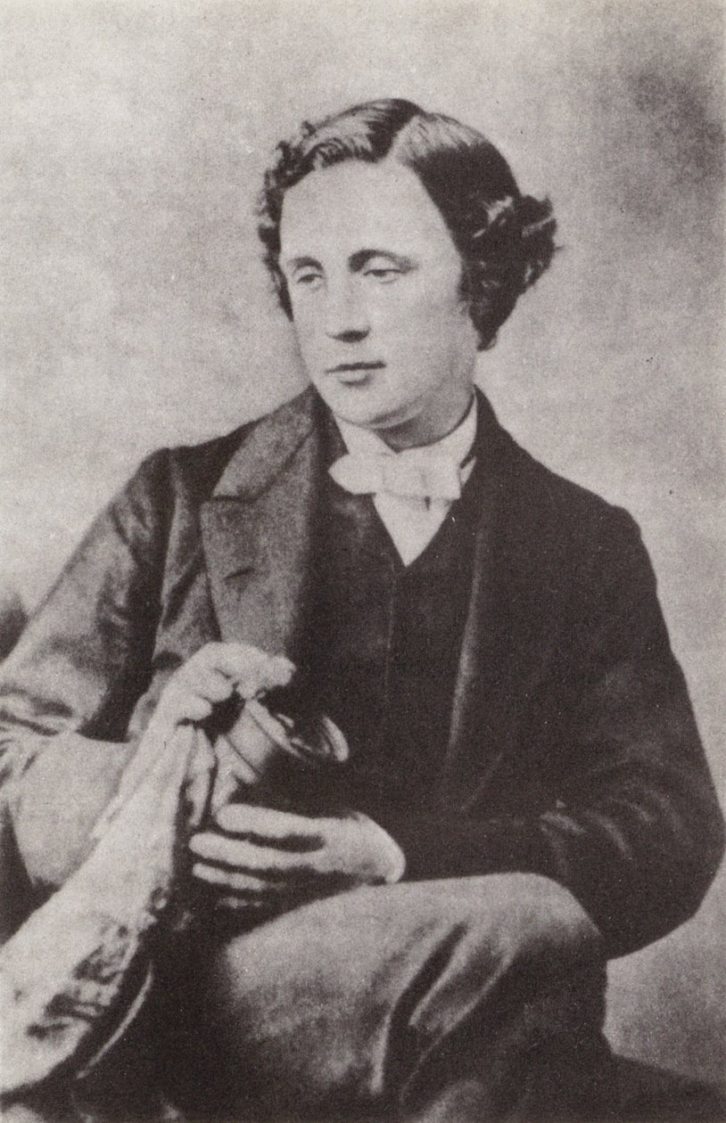 Lewis Carroll, écrivain anglais (photo n/b) - David Scott Lieutenant-Colonel (after) Dodgson