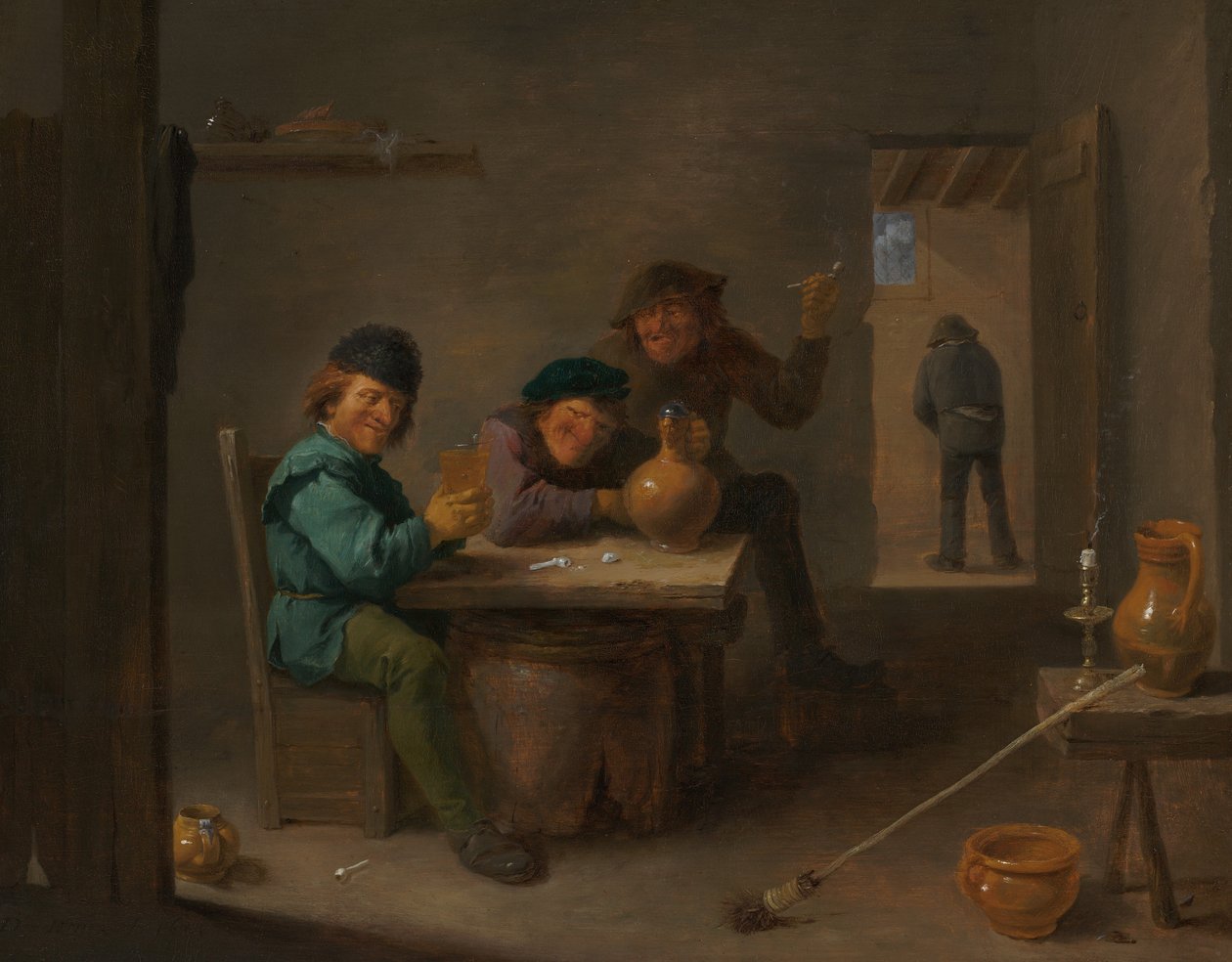 Paysans dans une taverne - David Teniers II