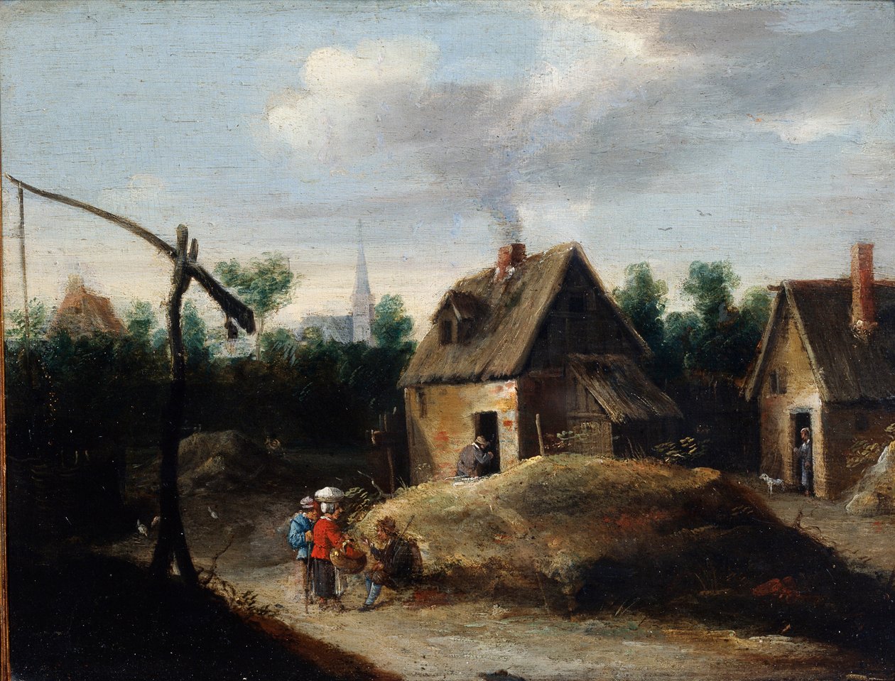 Paysage de campagne, XVIIe siècle - David Teniers the Younger