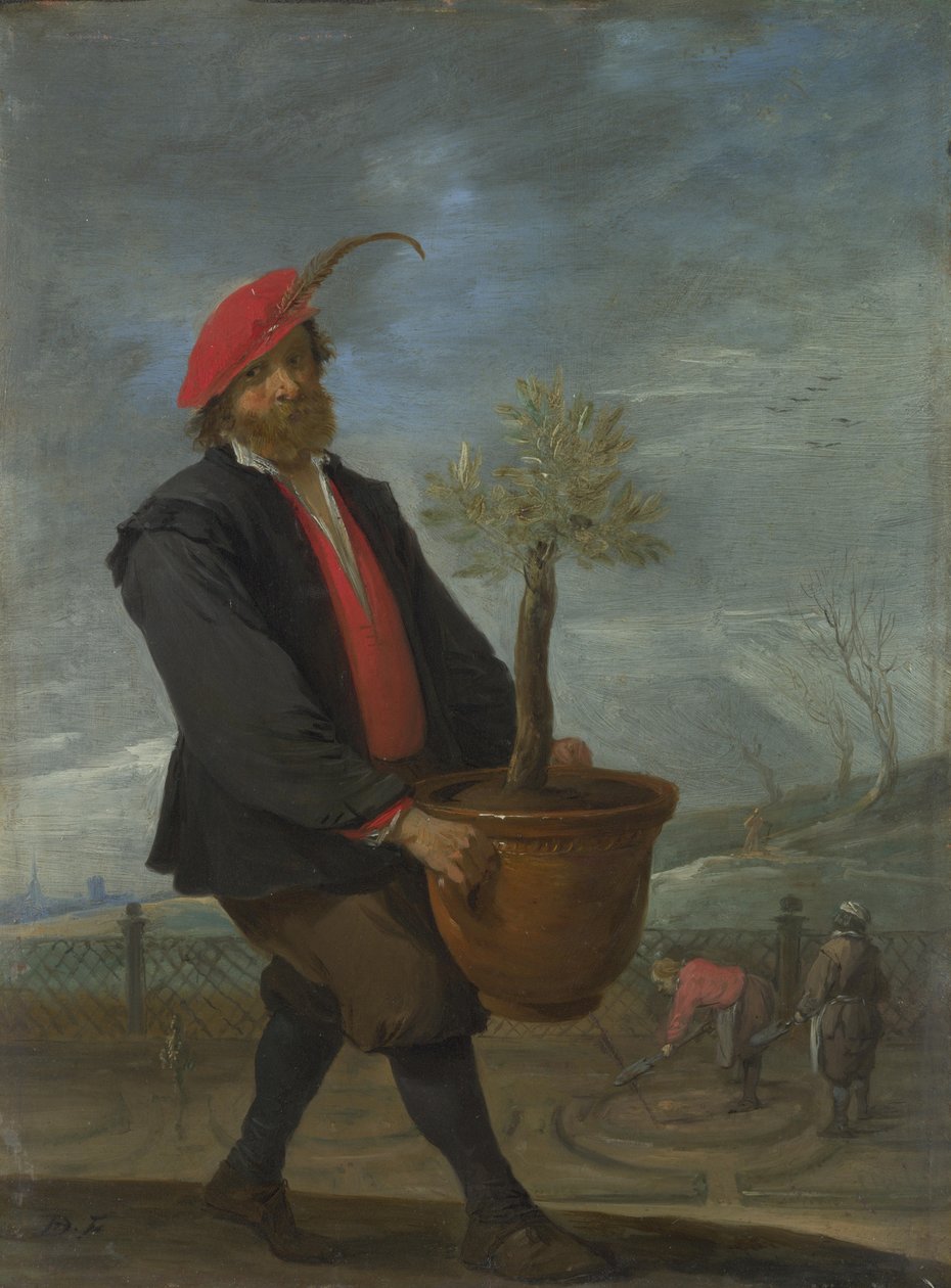 Printemps de la série Les Quatre Saisons, c. 1644 - David Teniers the Younger