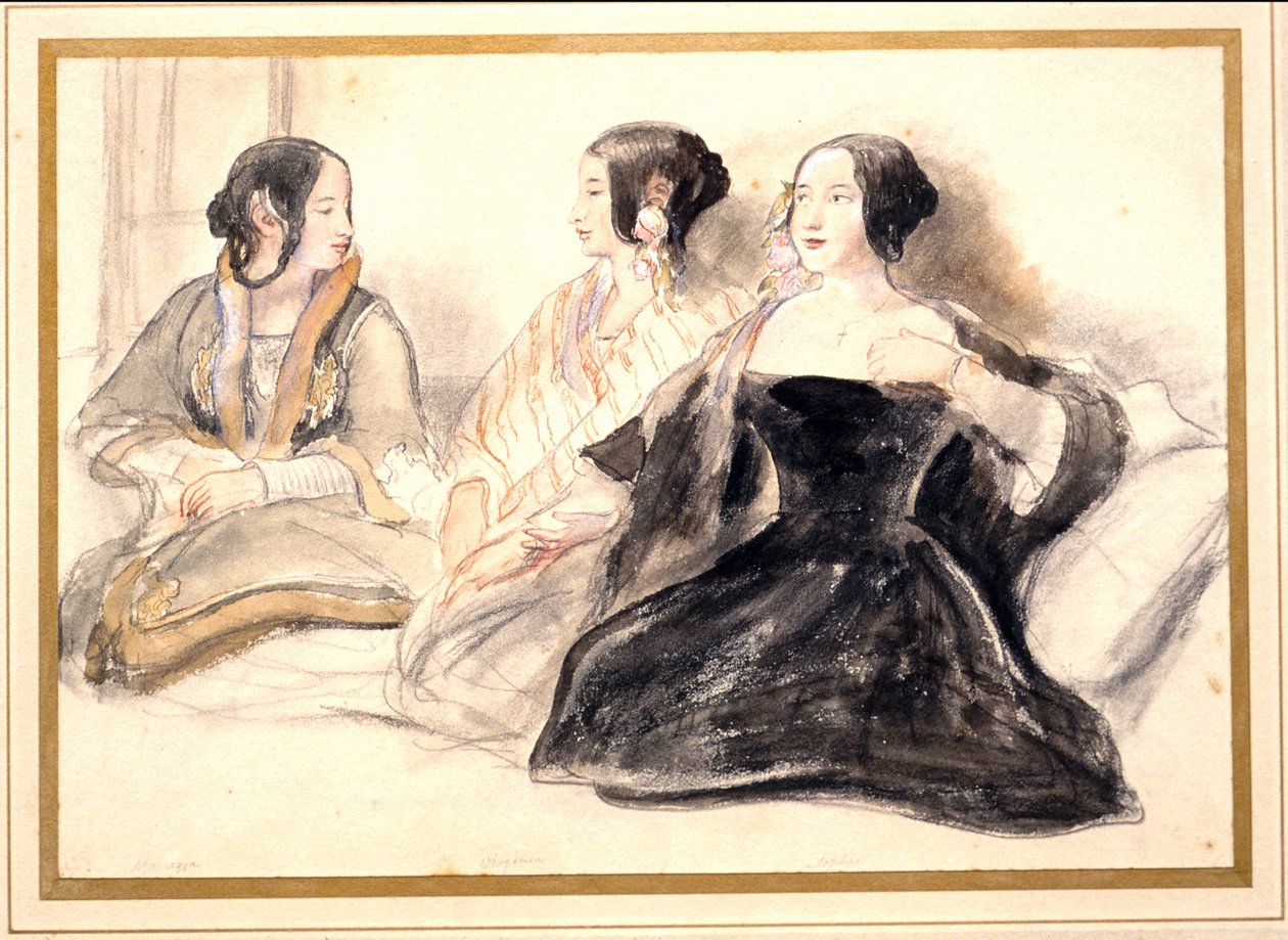 Les trois sœurs grecques de Therapia - David Wilkie