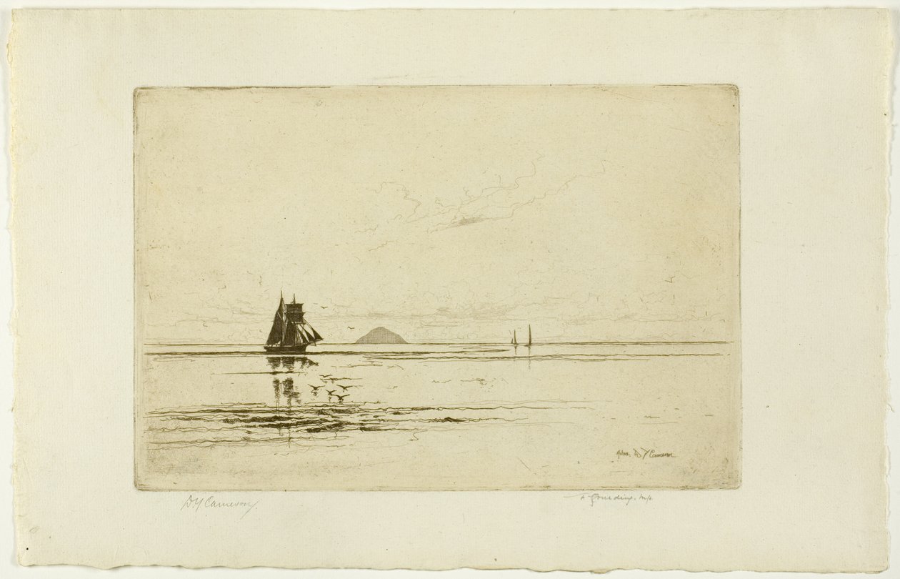 Ailsa, planche vingt de la série Clyde - David Young Cameron