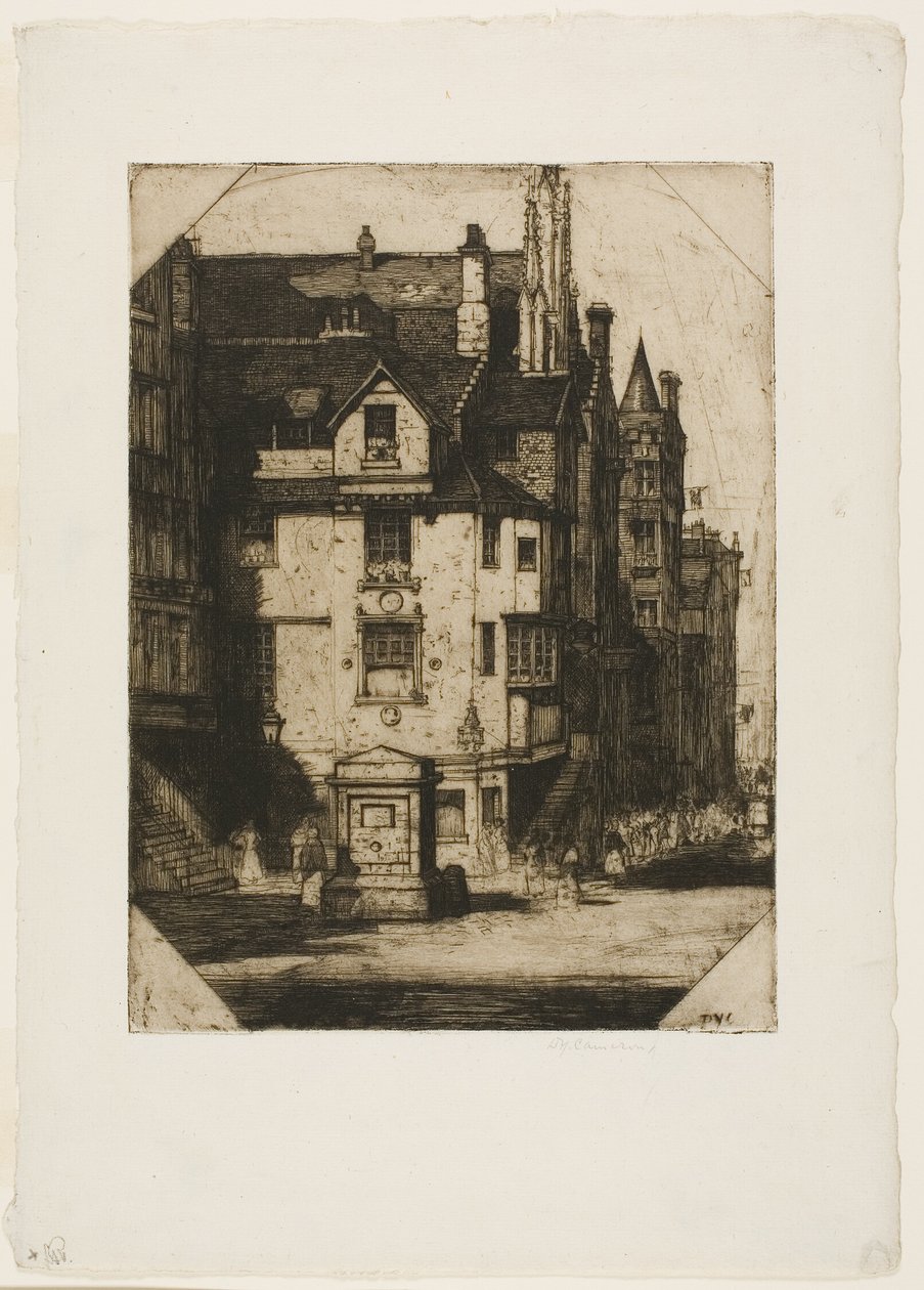 Maison de John Knox - David Young Cameron