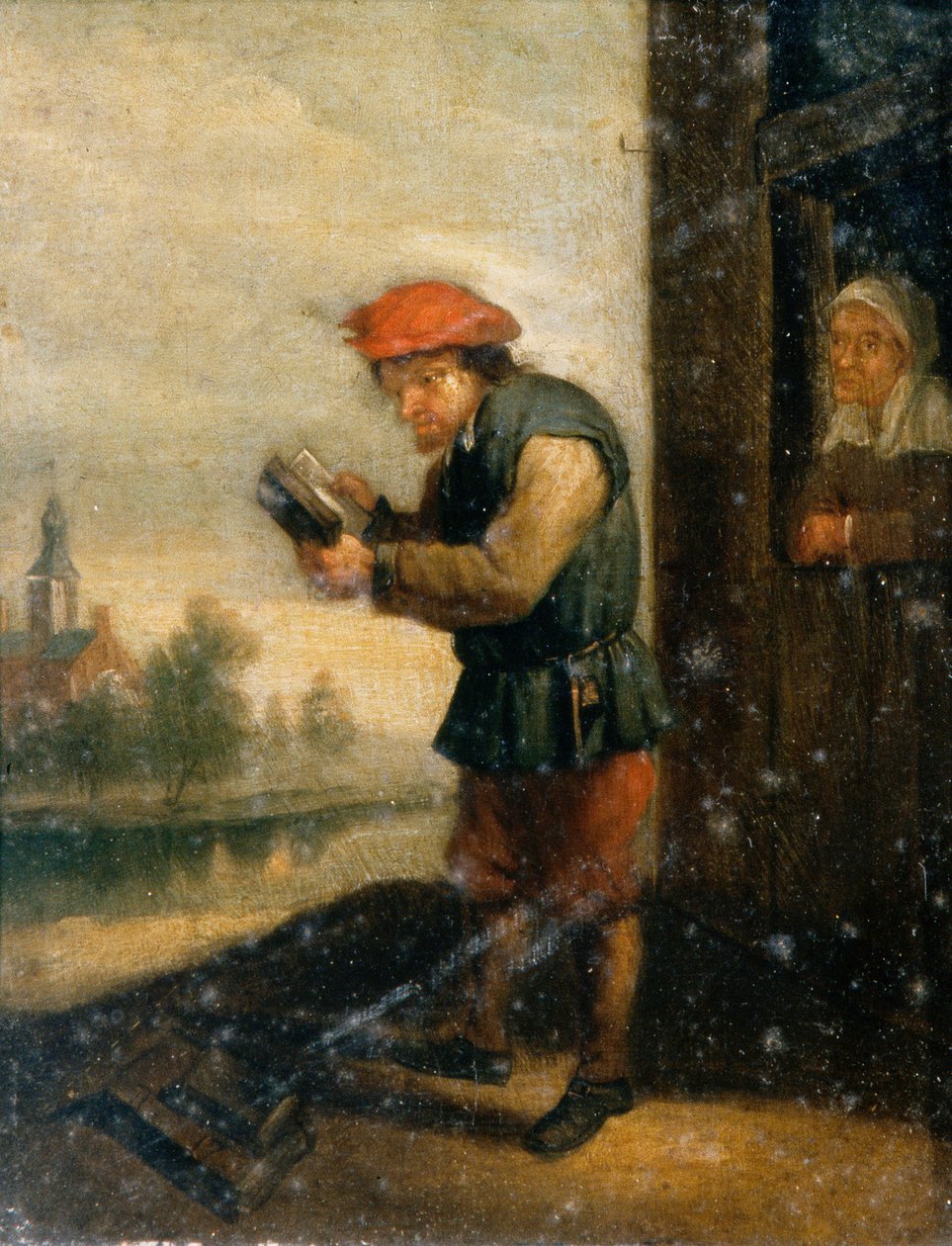 Vue - David the Younger (after) Teniers