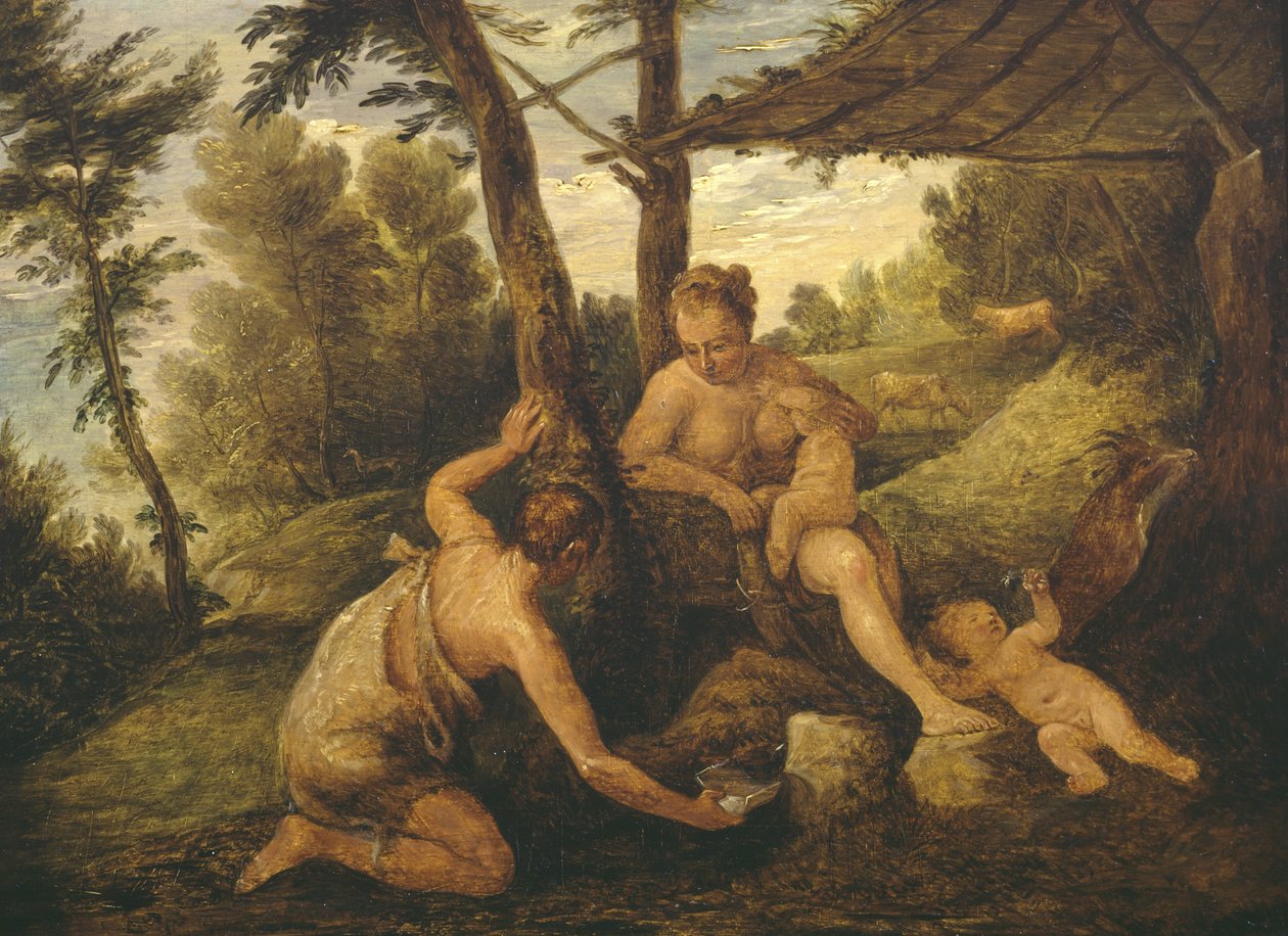 Adam et Ève après l