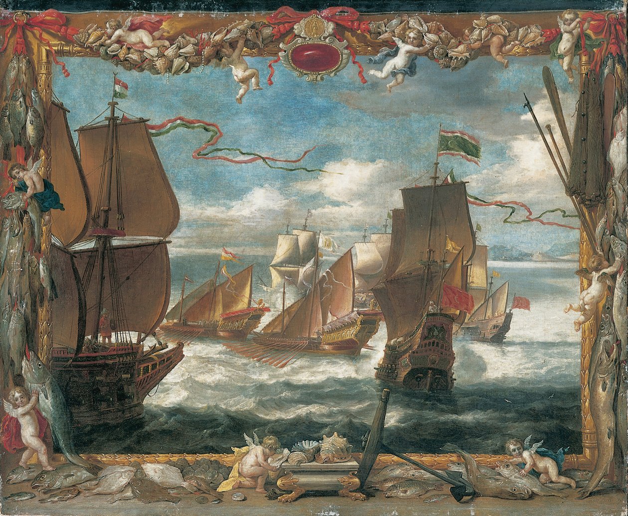 La Rencontre avec la flotte turque - David Teniers the Younger