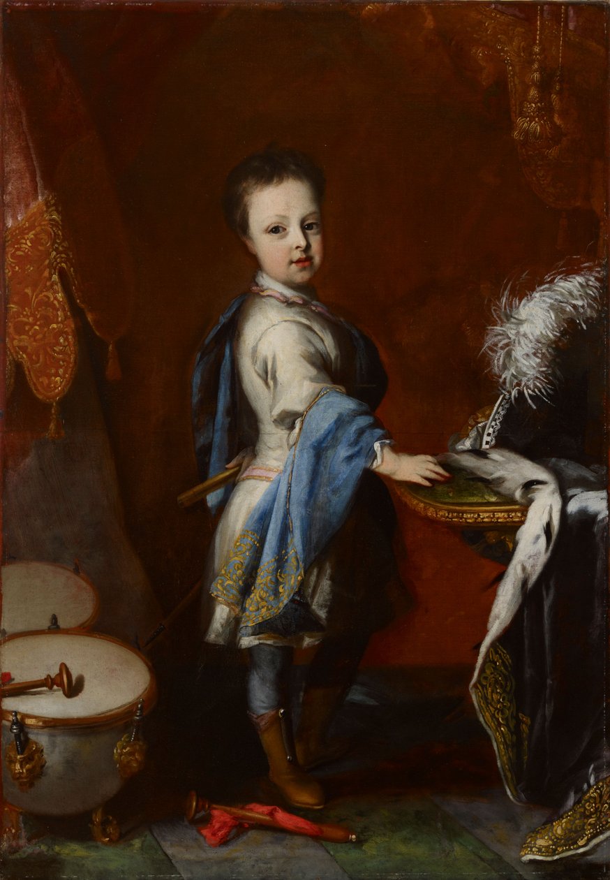 Le duc de Holstein-Gottorp, Karl Fredrik, enfant - David von Krafft