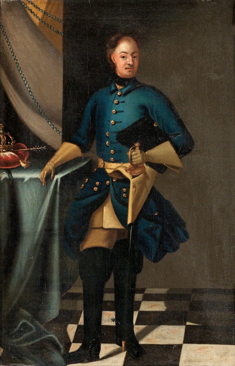 Portrait du roi Charles XII de Suède (1682-1718) - David von Krafft