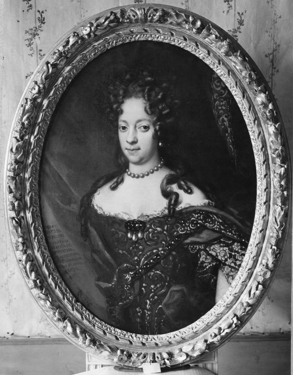 Sofia, 1662-1738, princesse de Mecklembourg-Güstrow, duchesse de Wurtemberg-Bernstadt - David von Krafft