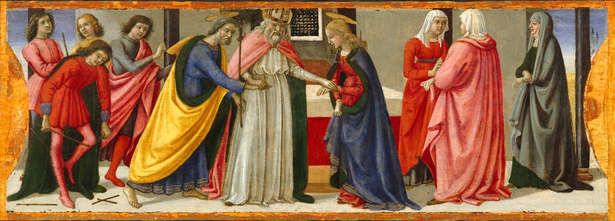 Le Mariage de la Vierge, vers 1479 - Davide Ghirlandaio