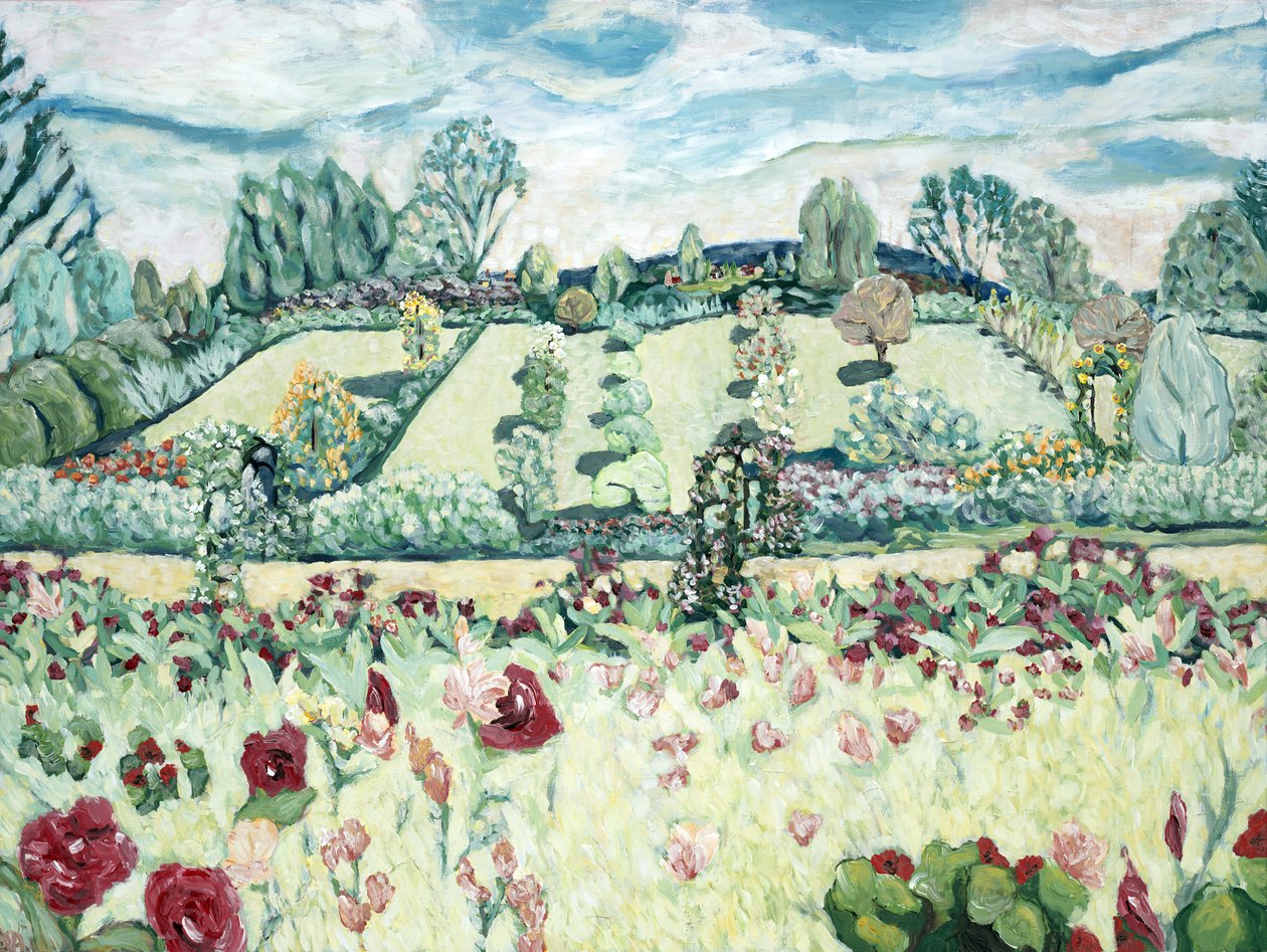 Giverny, 2017 (acrylique sur toile) - Deborah Eve Alastra