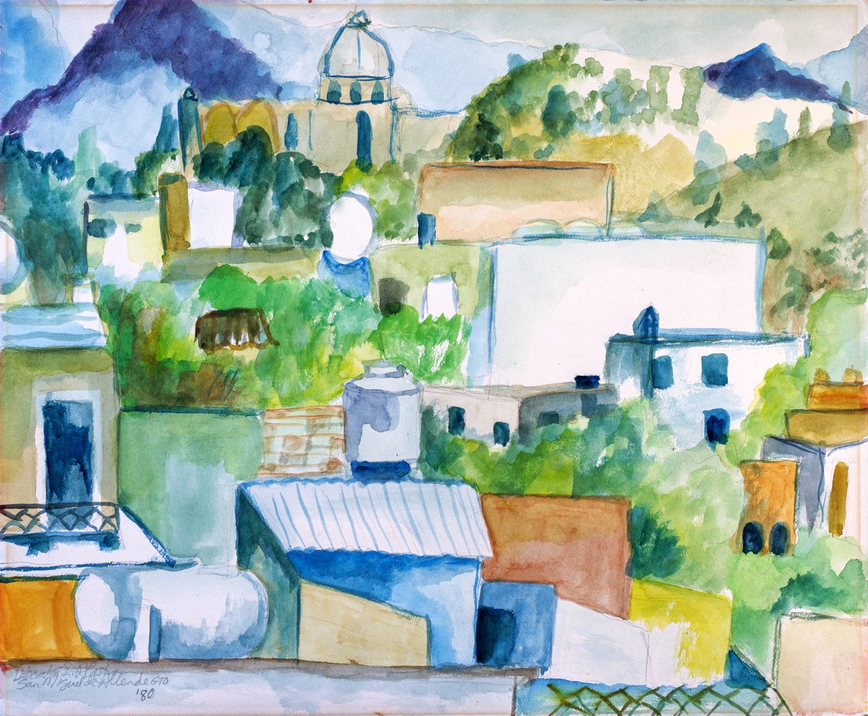 San Miguel View - Deborah Eve Alastra