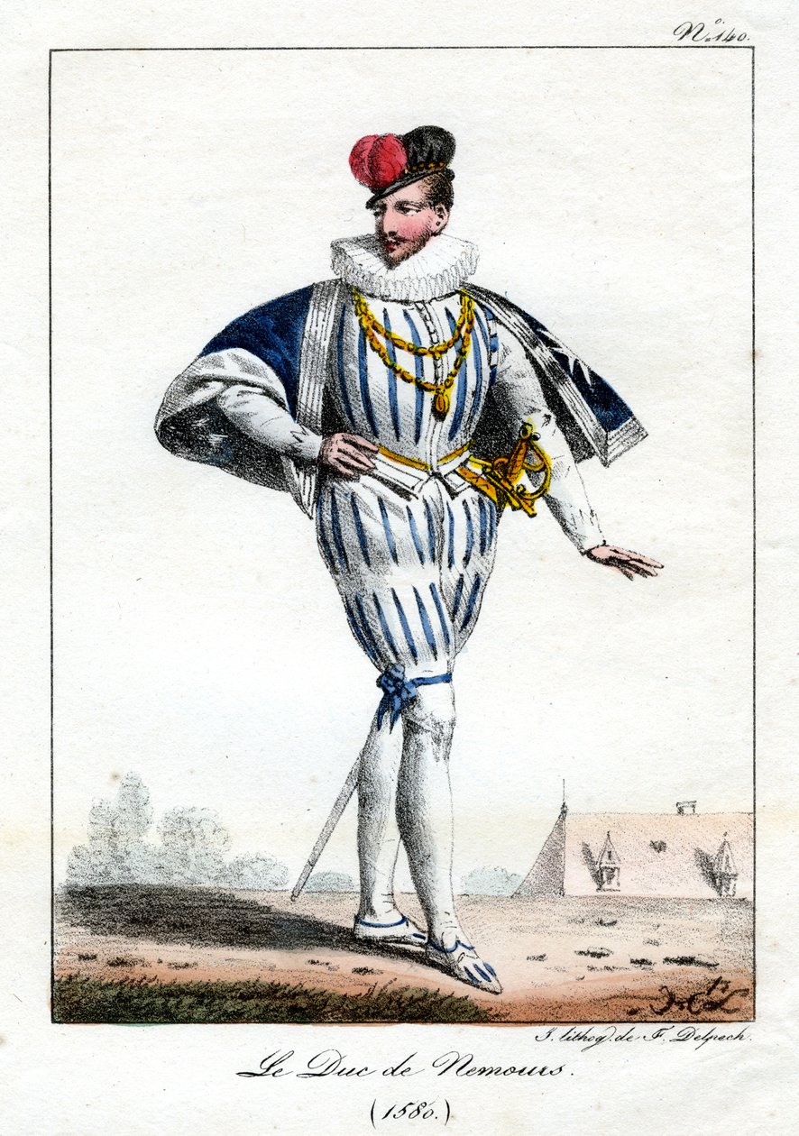 Jacques de Savoie, 2e duc de Nemours, 1580, vers 1795-1825 - Delpech