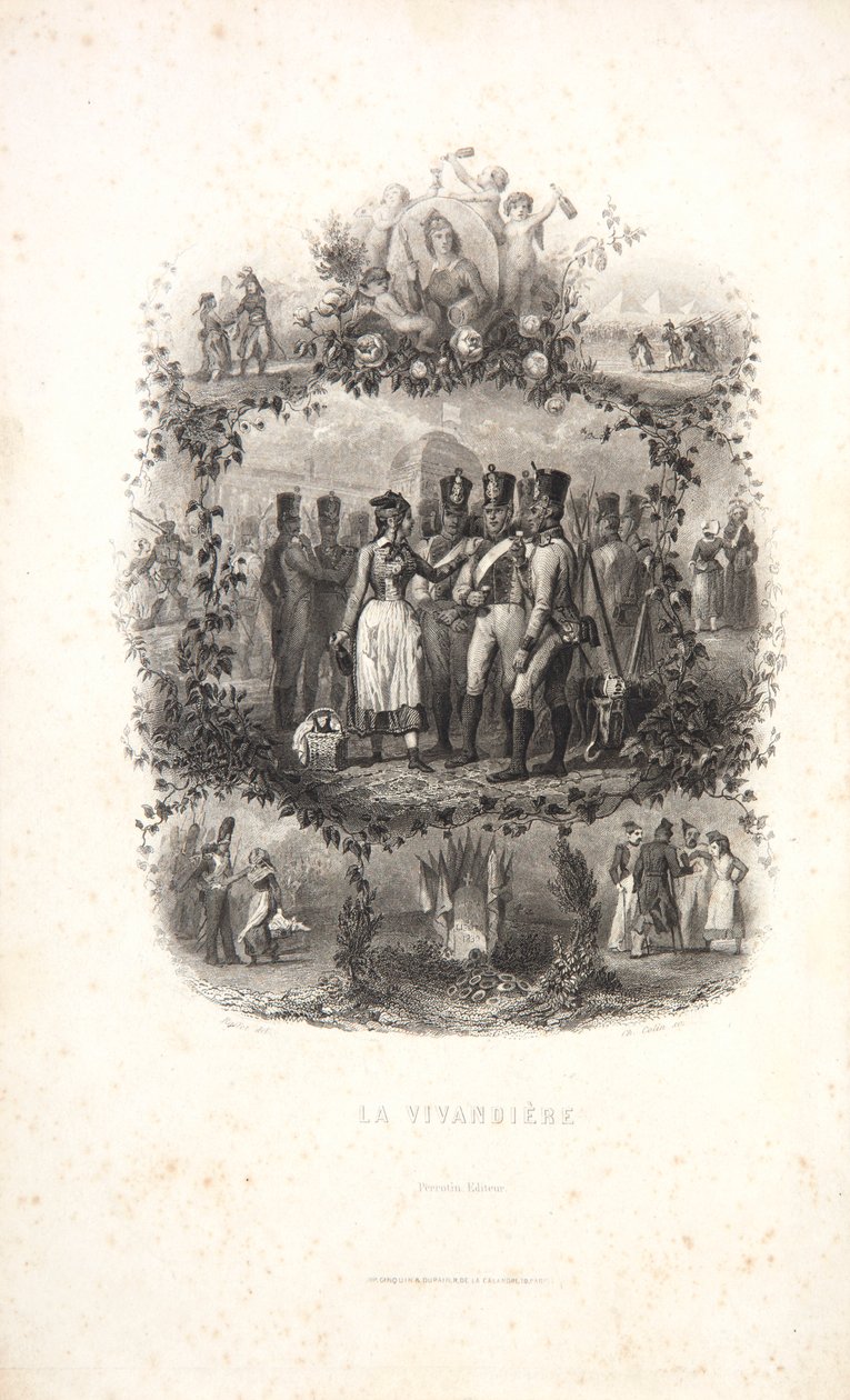 La Vivandière - Denis Auguste Marie Raffet
