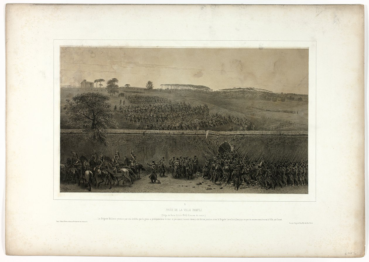 Capture de la Villa Pamfili, de Souvenirs d